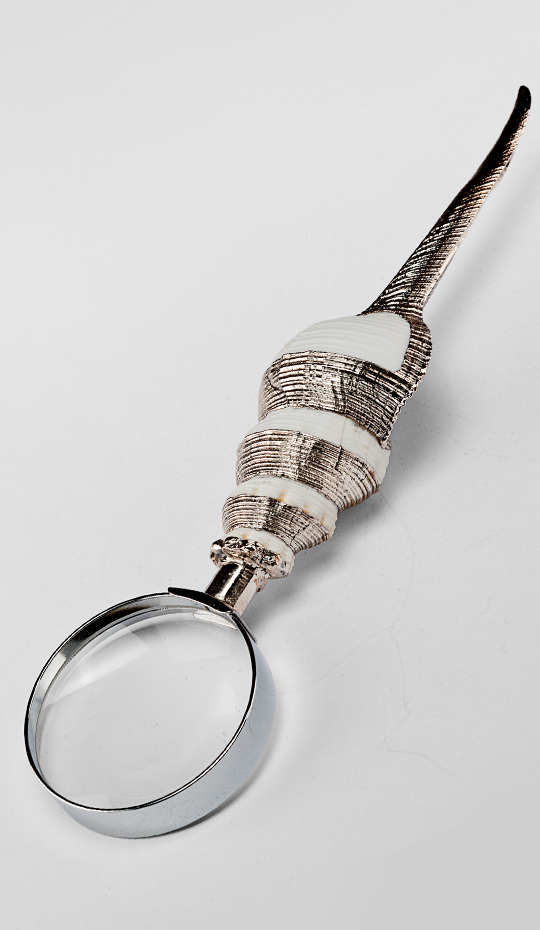 Magnifying Glass Distaff Spindle