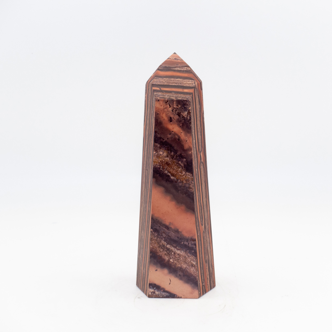 Orange-Brown Banded Jasper Point | Creel and Gow