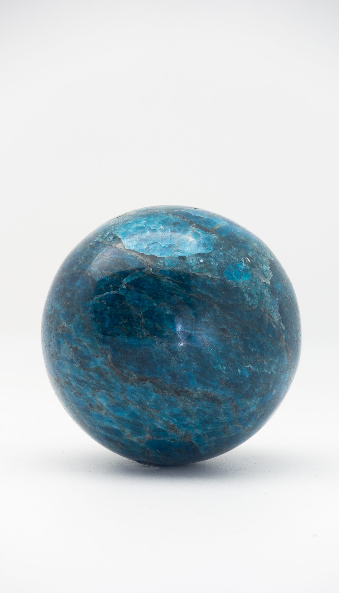 Blue Apatite Sphere 3.5″