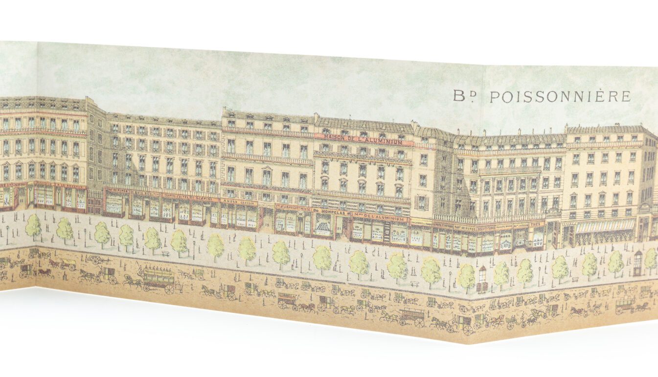 Illustration of the boulevard des poissonières