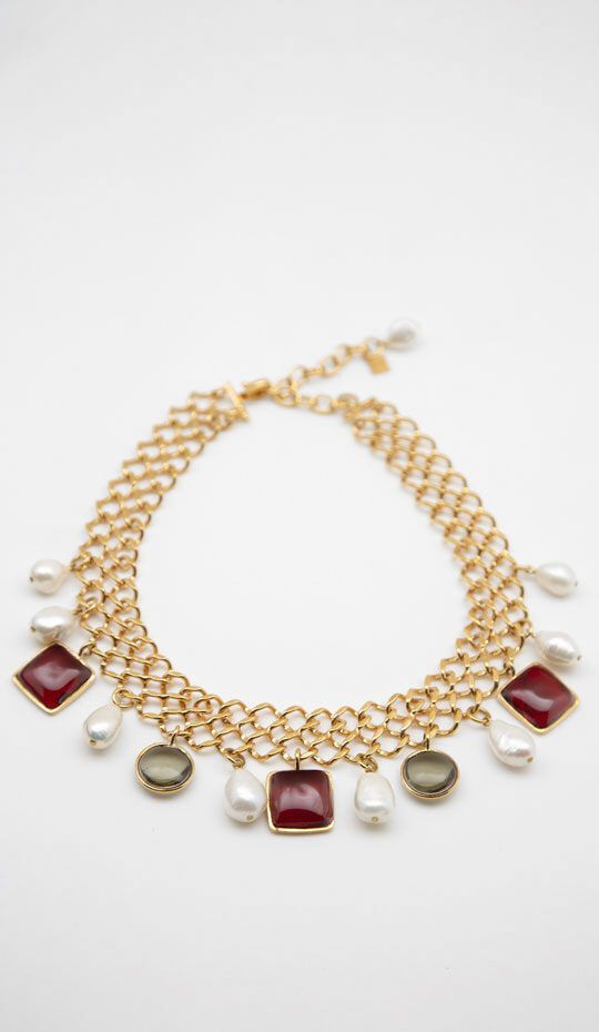 Loulou-gold-red-grey-necklace-on-white