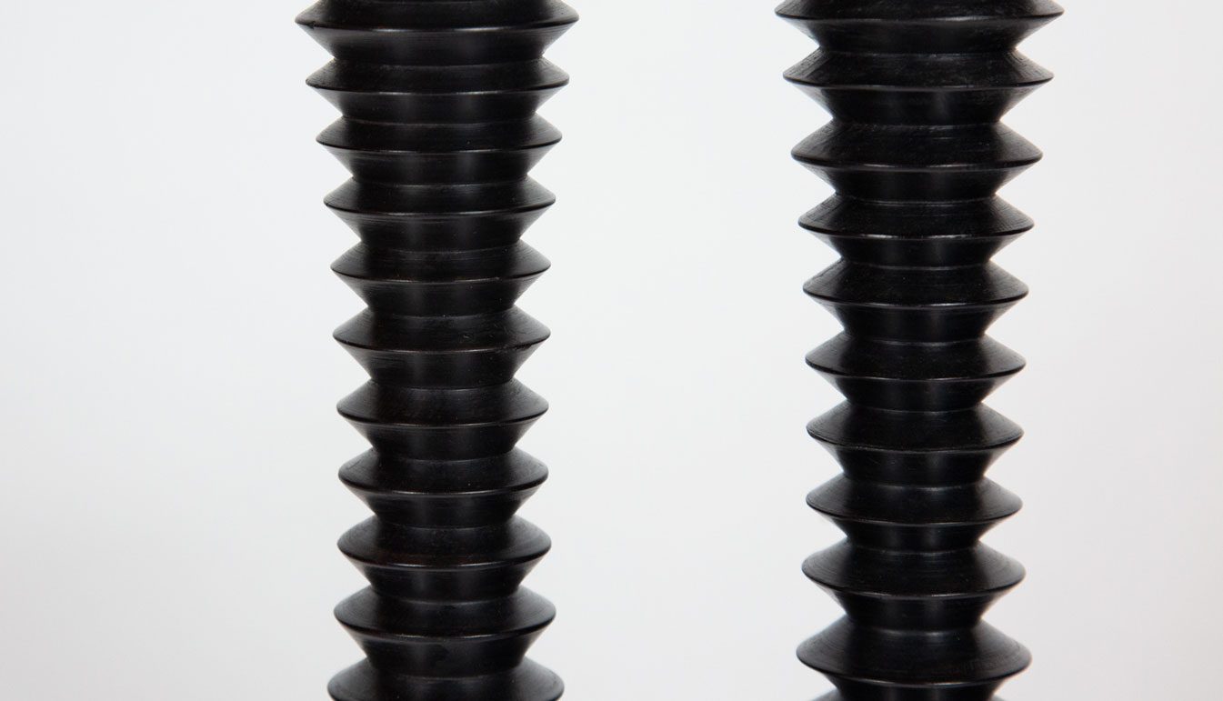 turned-wood-black-candlesticks