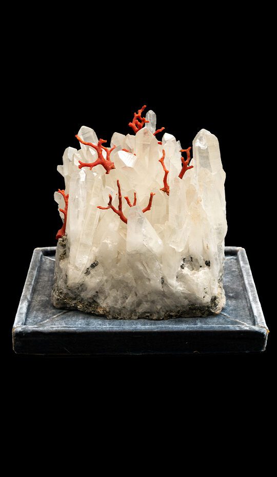 Mounted Rock Crystal Creation
