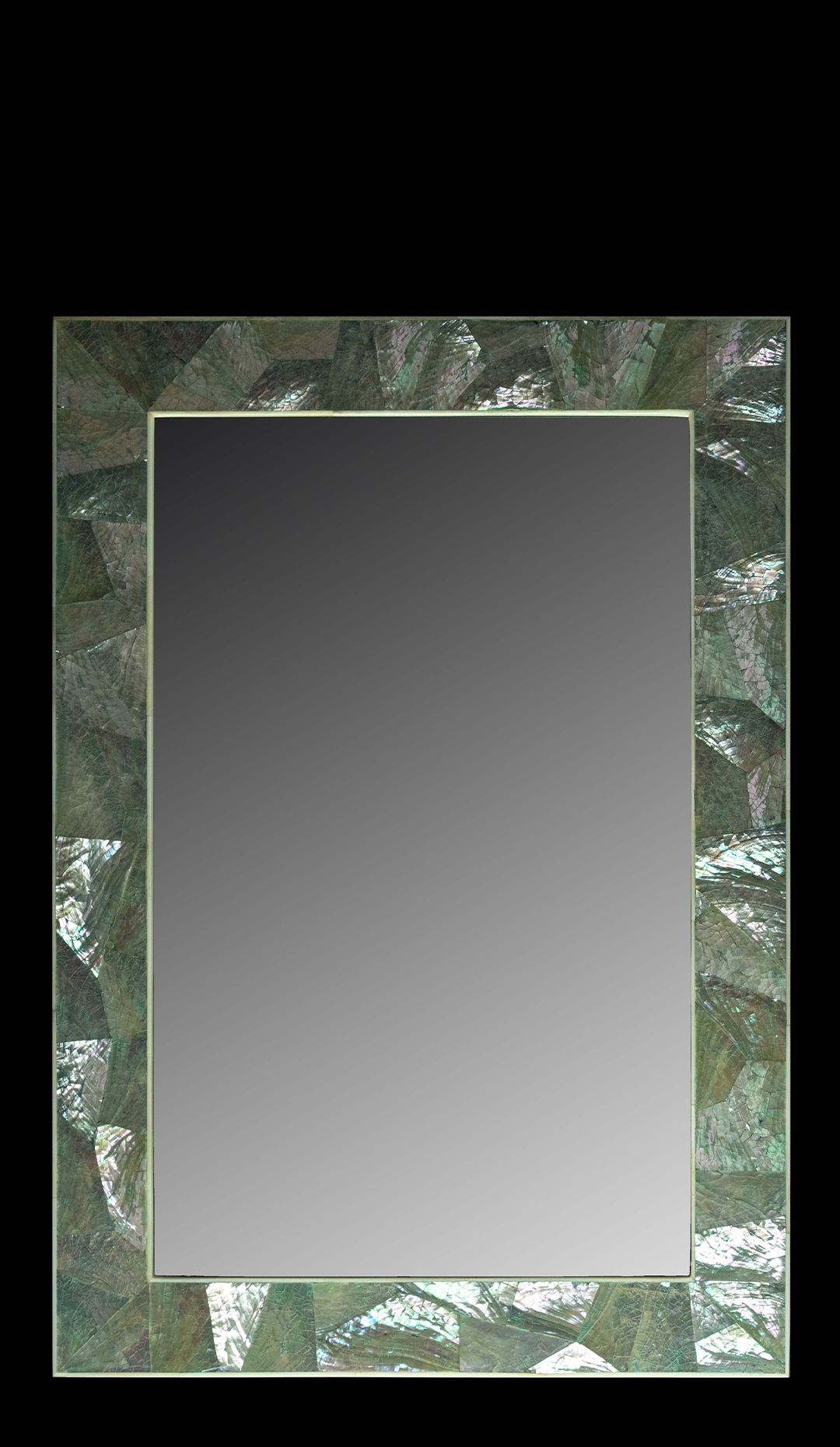 Abalone Framed Mirror