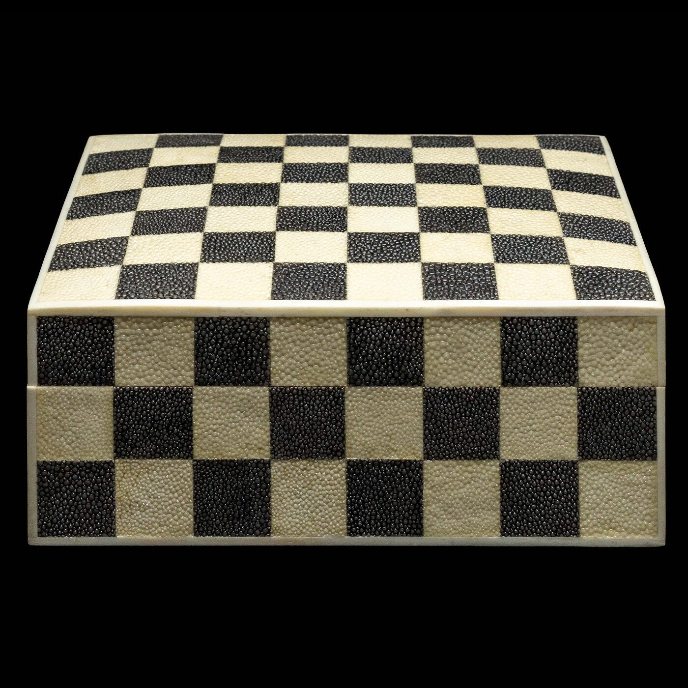 Checkerboard Shagreen Box