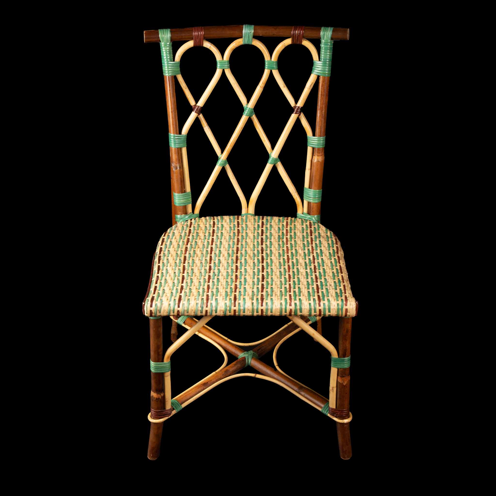 Juliette Rattan Chair by Creel and Gow