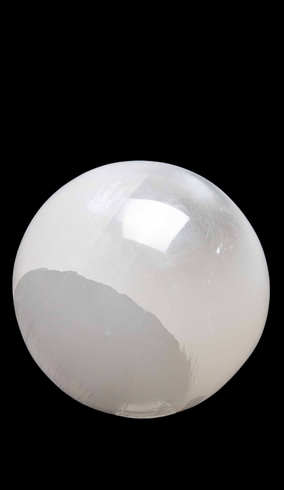 Selenite Sphere, Large