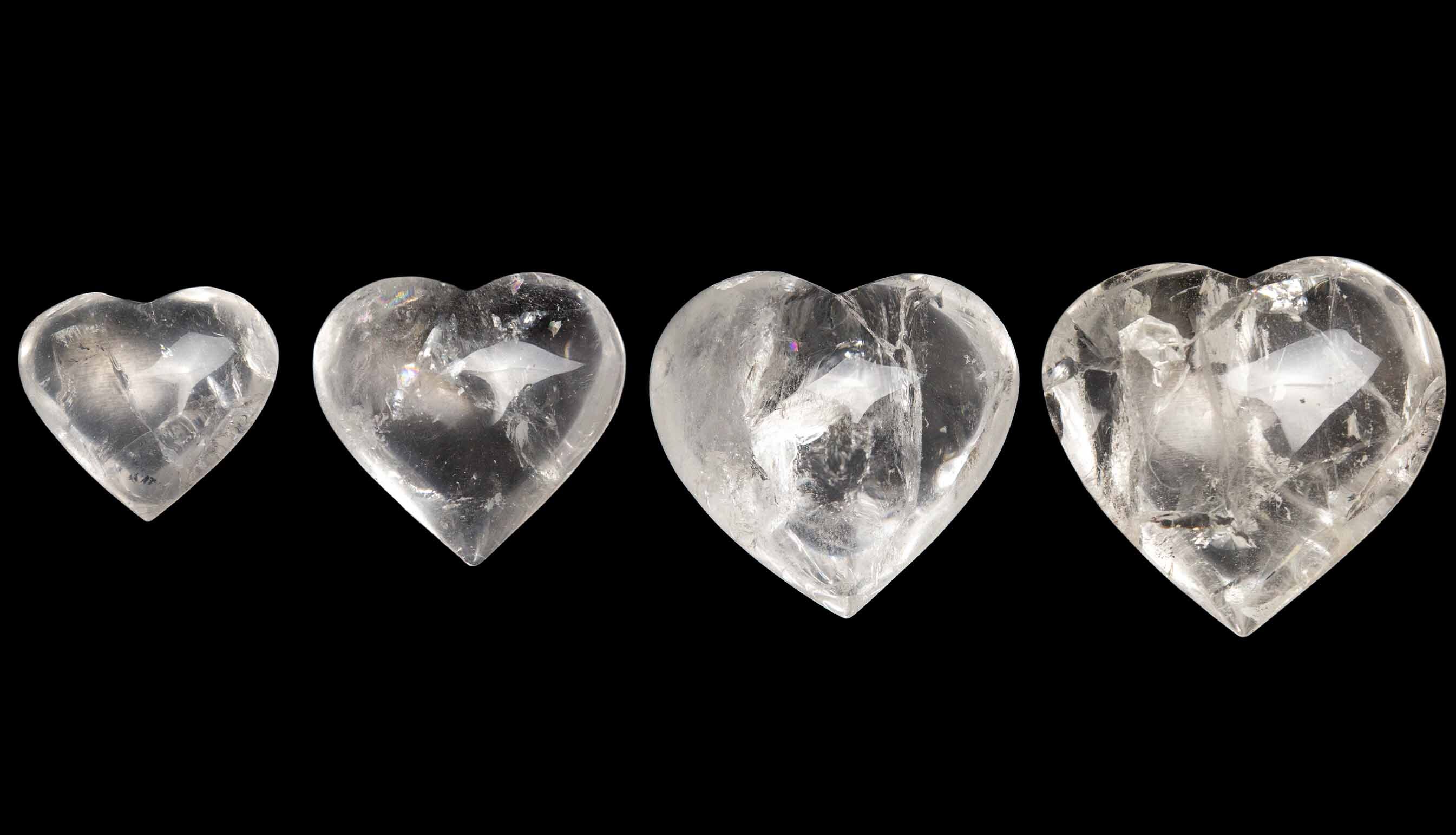 Rock Crystal Heart