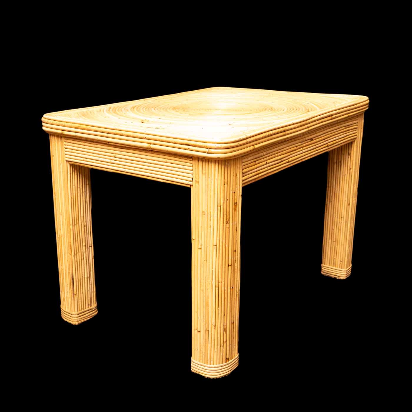Natural Rattan Side Table