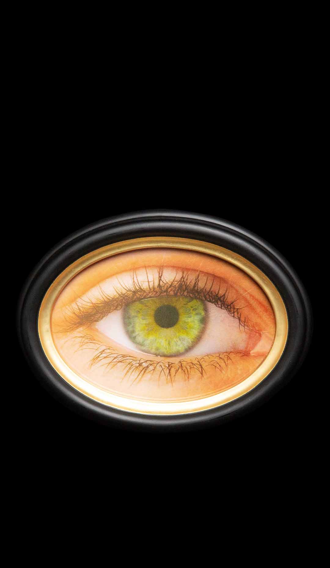 Oval Lenticular Blinking Eye
