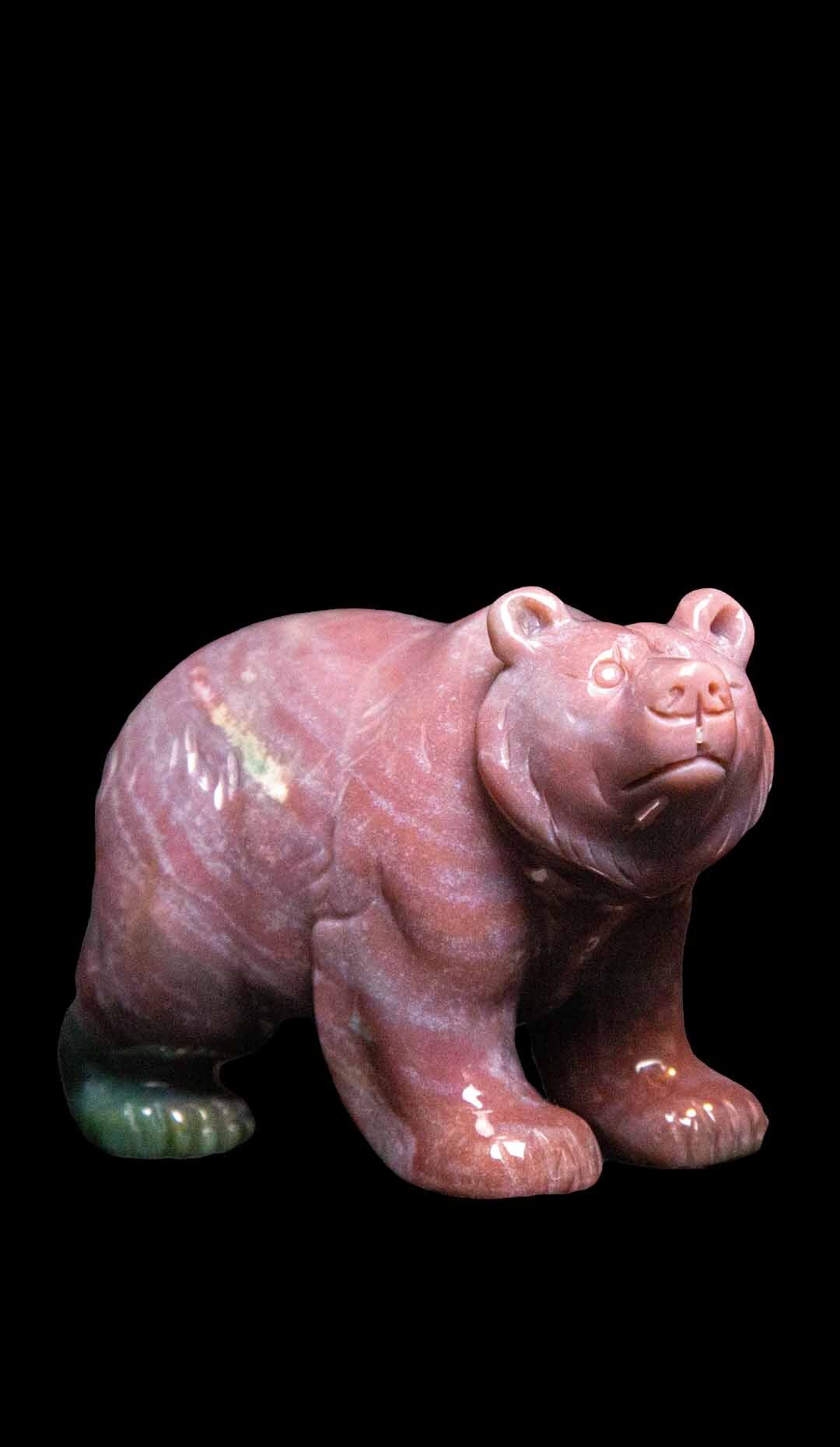 Carved Agate Bear