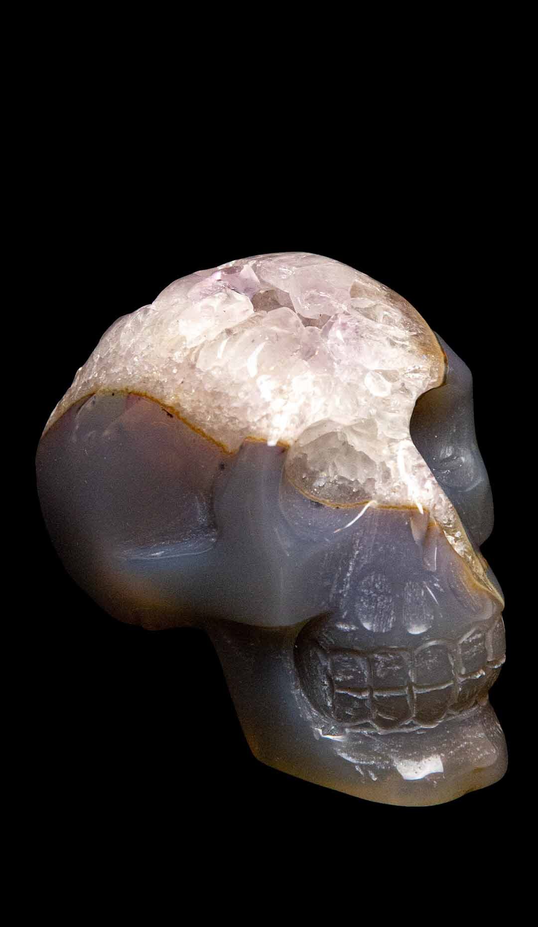Amethyst Skull