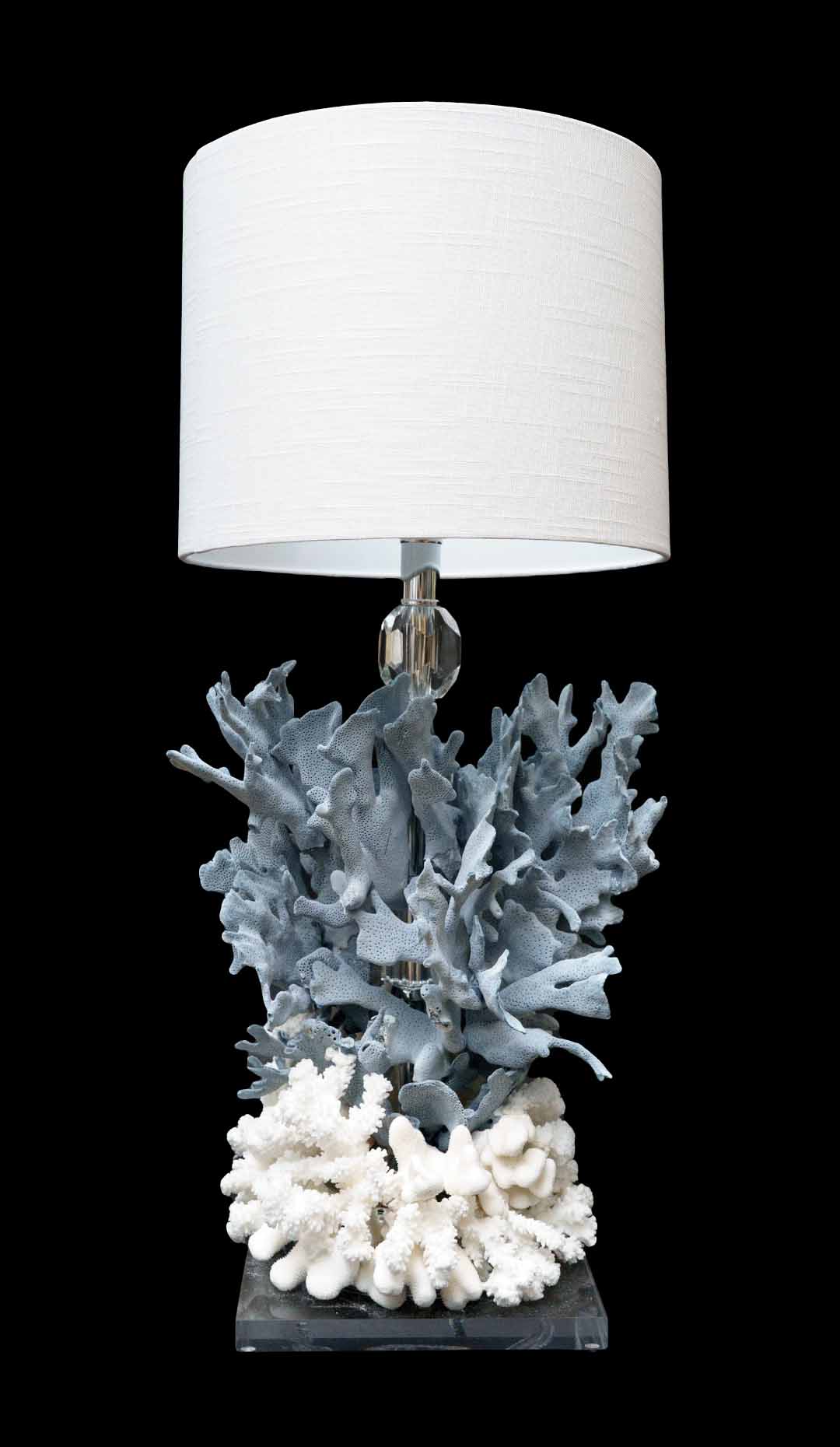 Blue Coral Creation Lamp