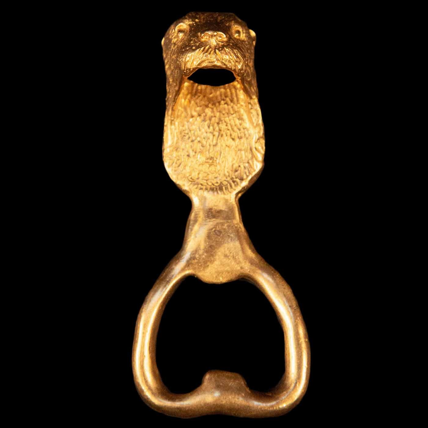 Brass Otter Bottle Opener