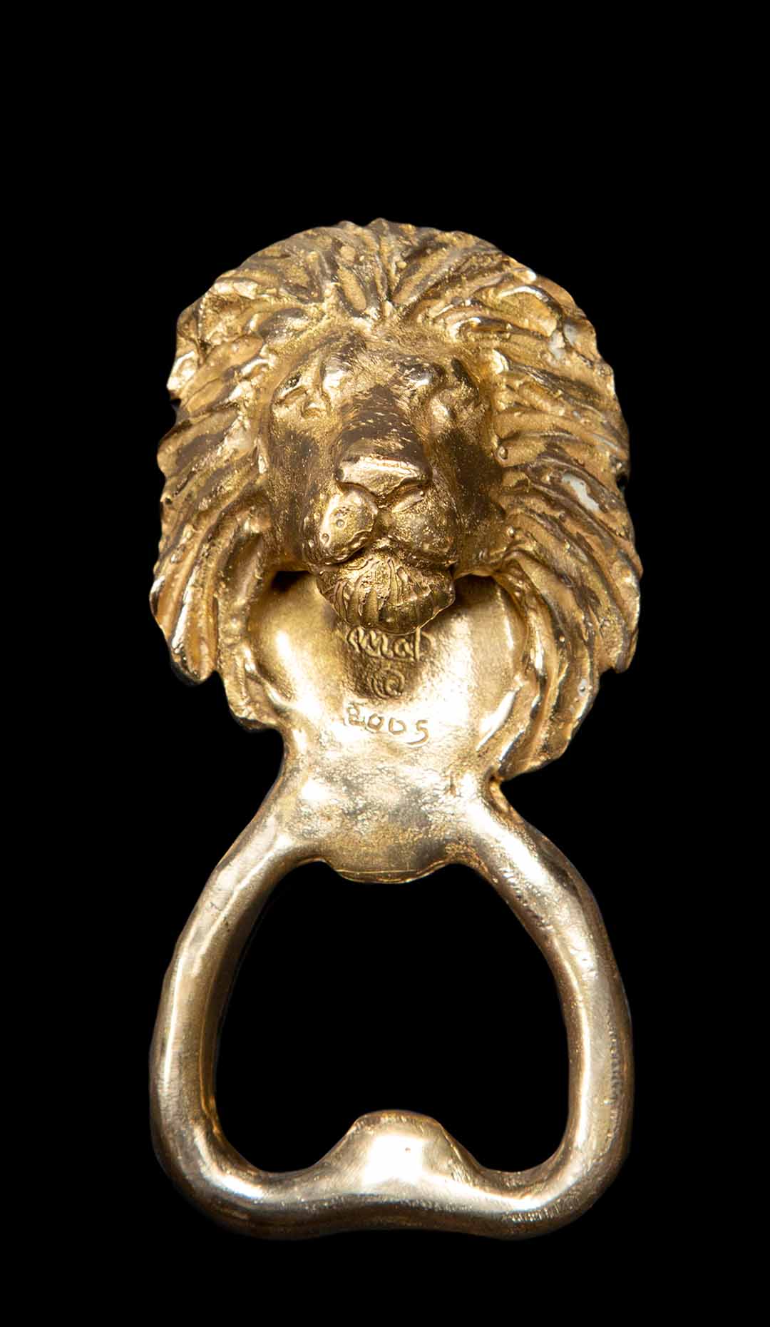 Brass Lion Bottle Opener