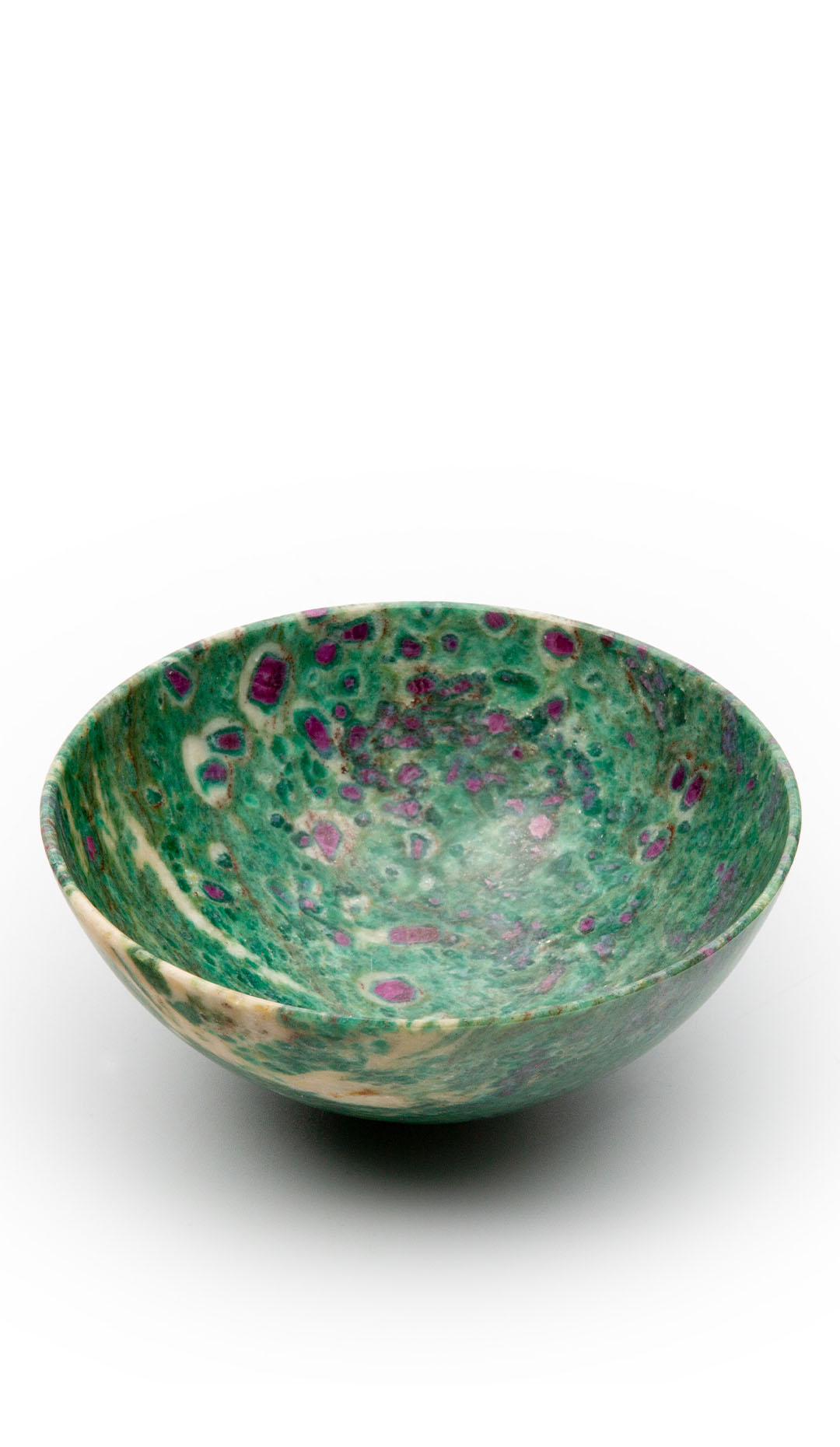 Ruby and Fuchsite 6″ Bowl