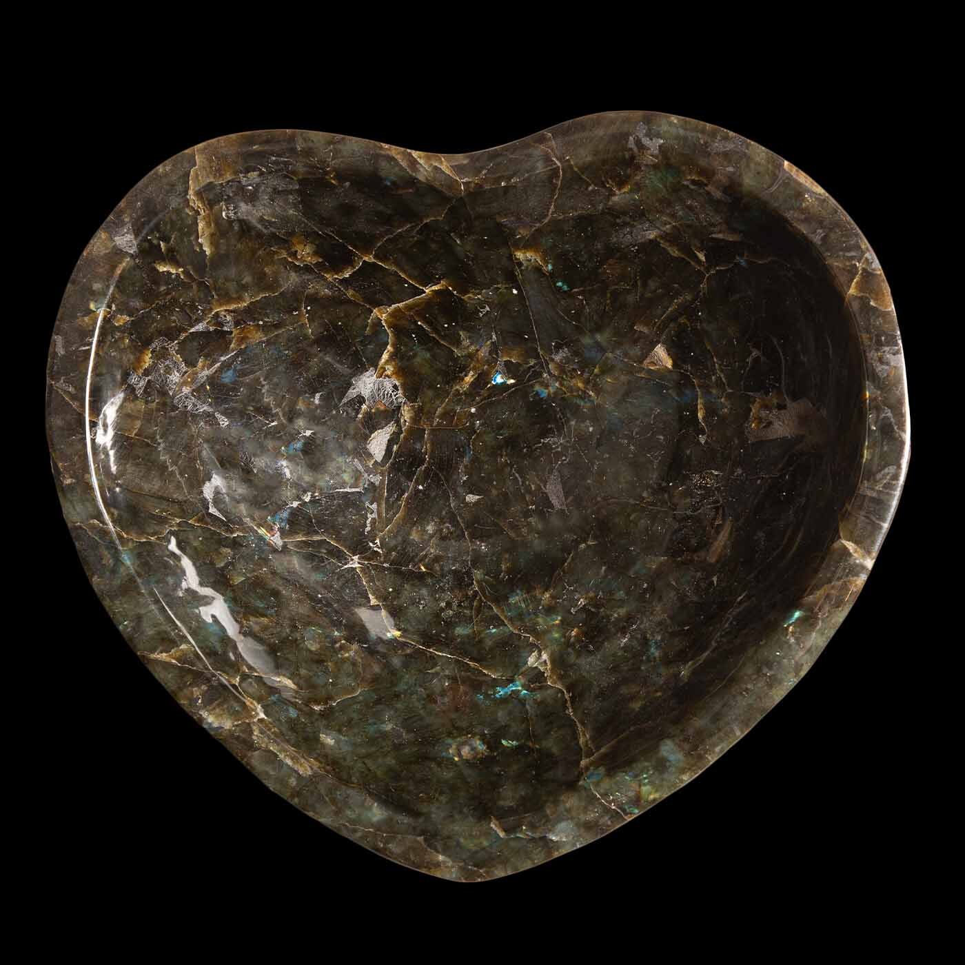 Labradorite Heart Bowl