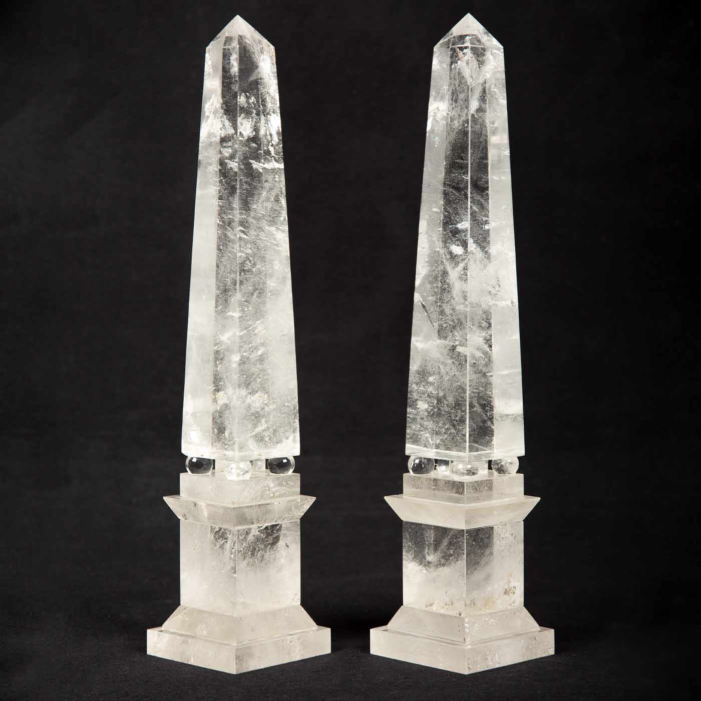 Rock Crystal Obelisk,11.5