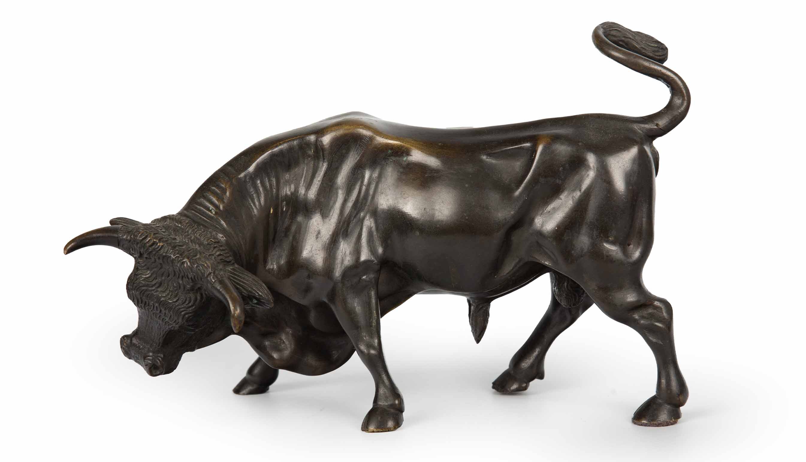 Bronze Bull from the early 20th Century