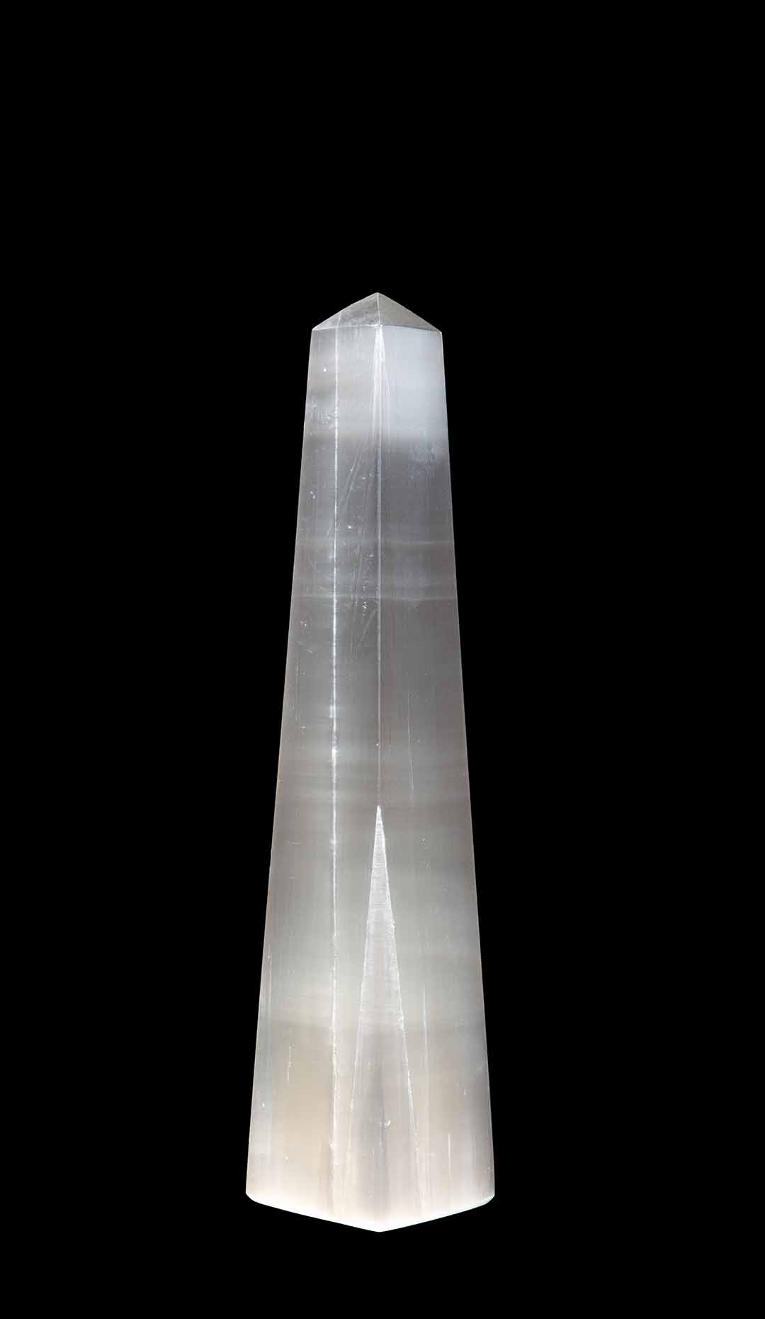 Selenite Obelisk