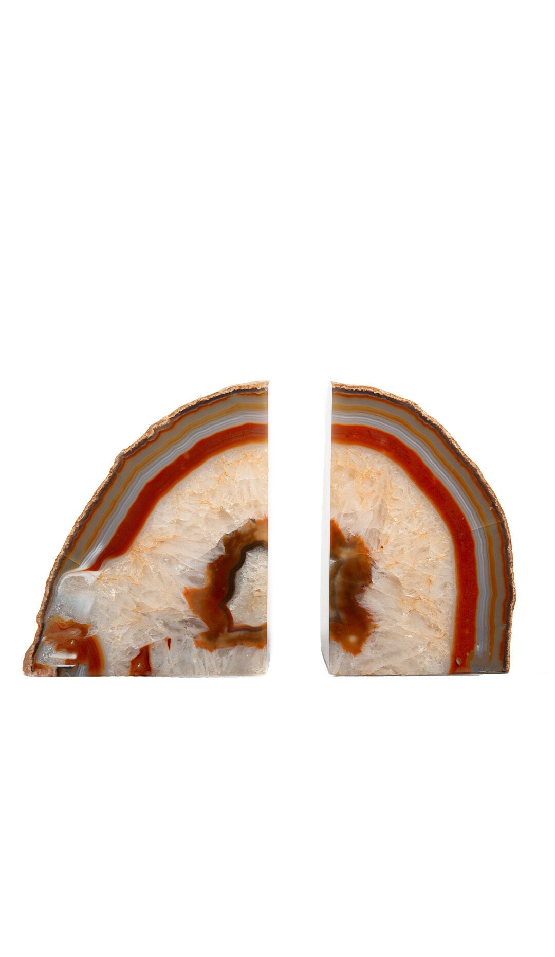 Agate Bookend Pair, 5