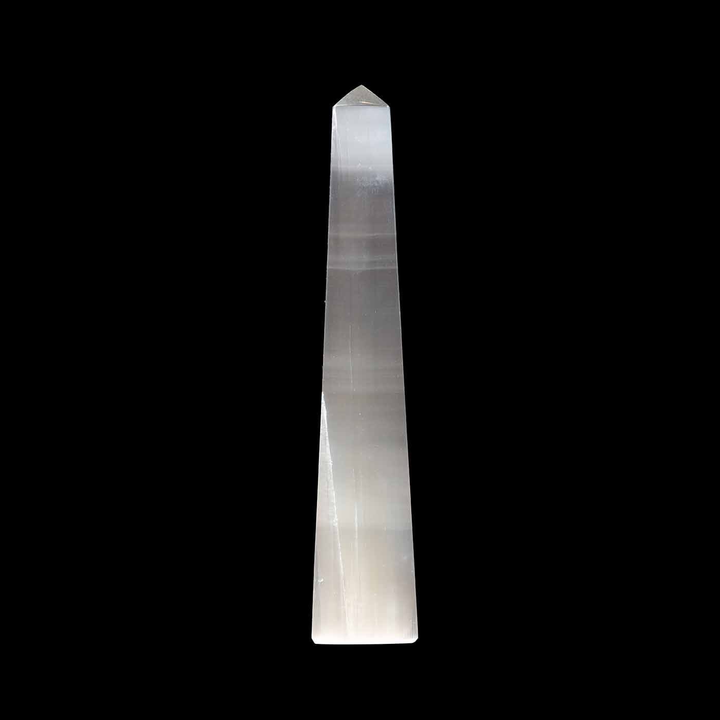 Selenite Obelisk
