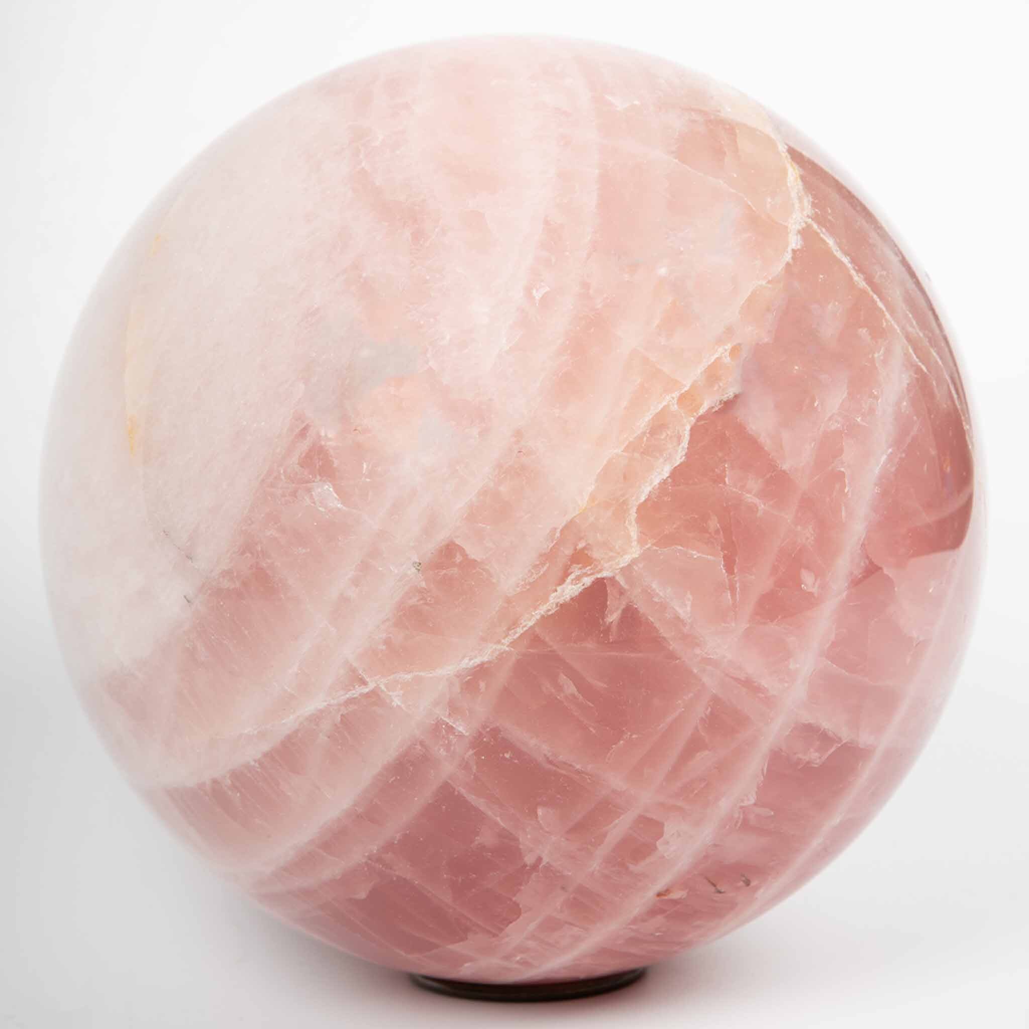 Rose Quartz Sphere, 8