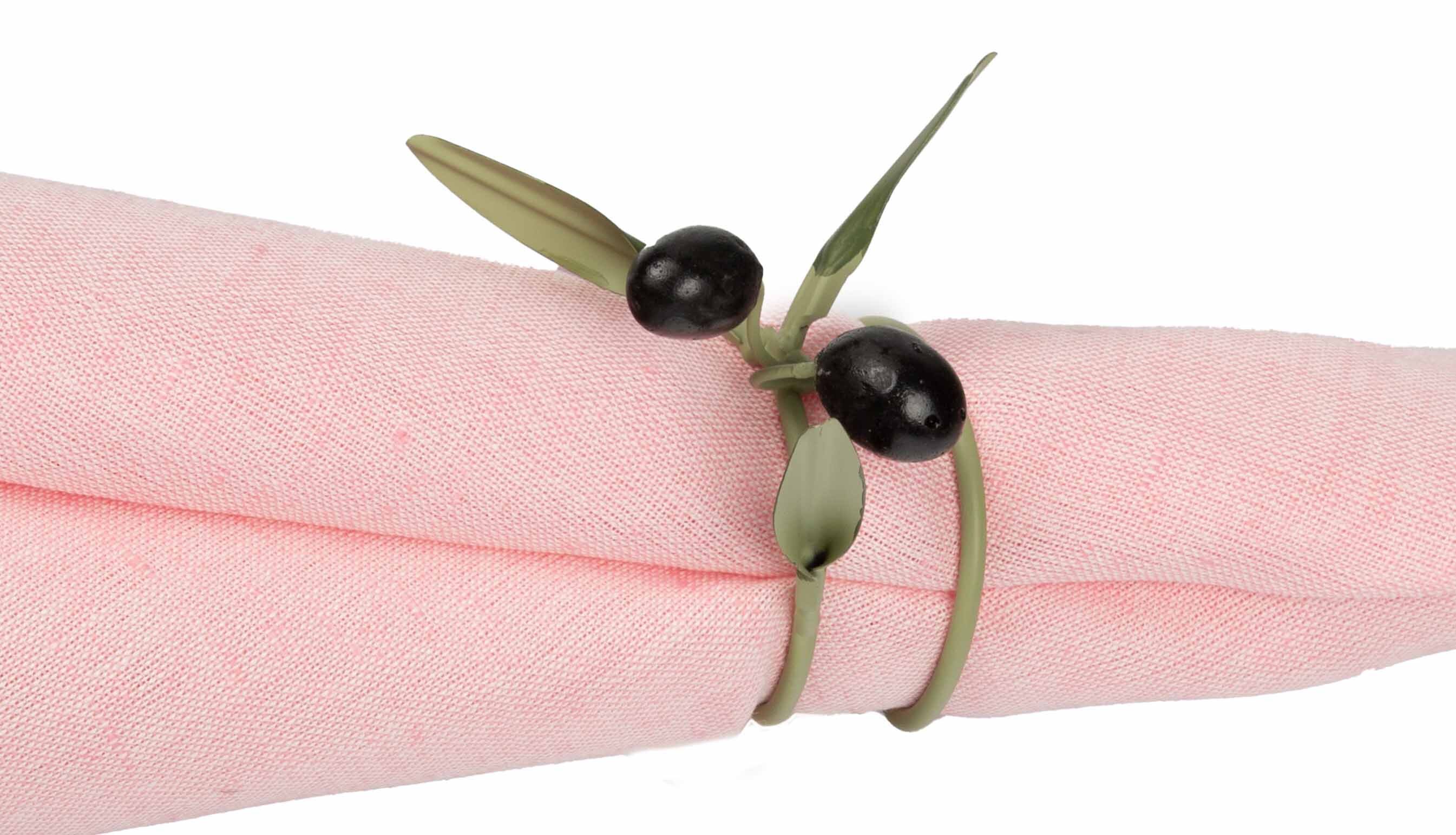 Olive Branch Spiral Napkin Ring