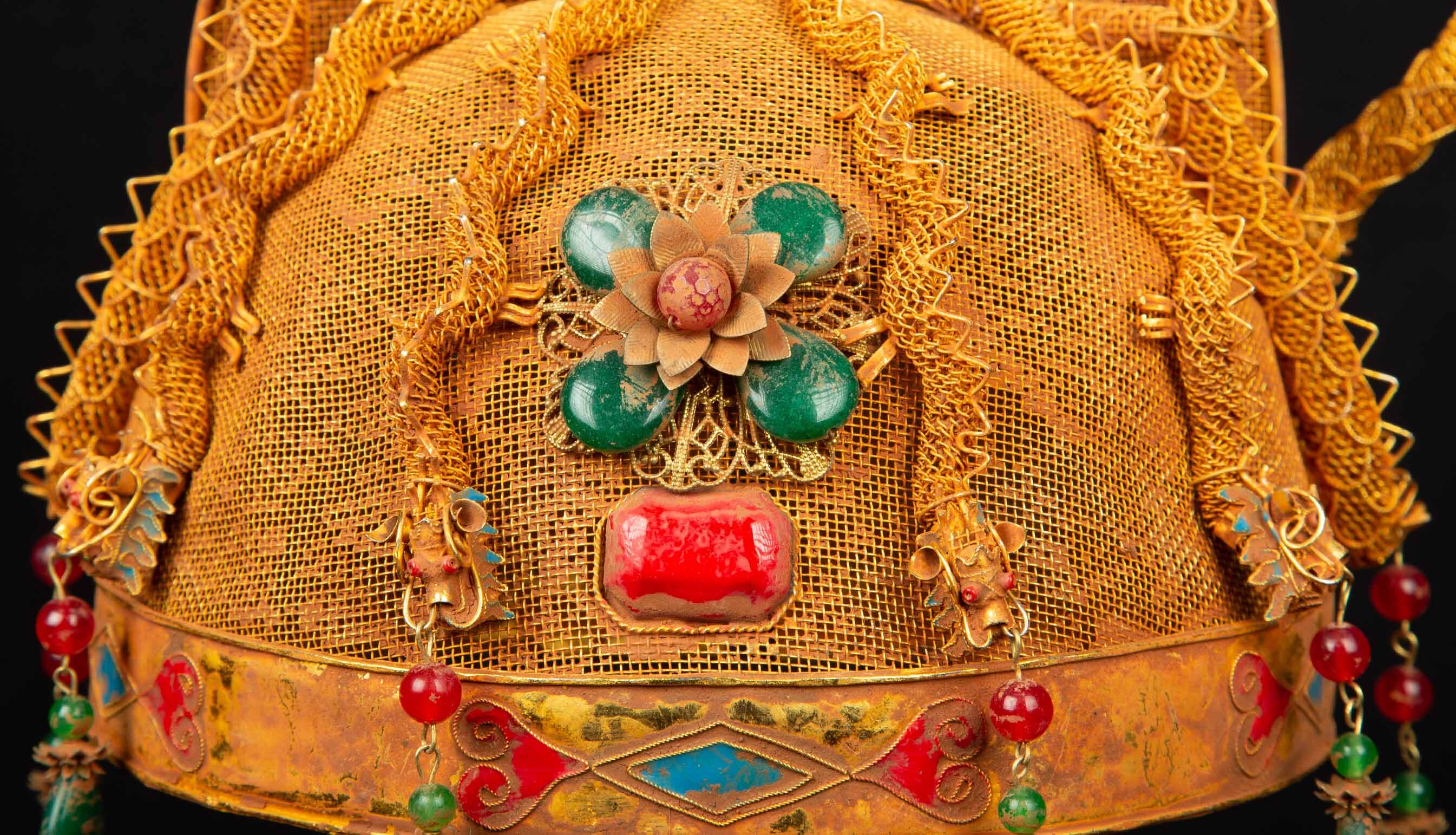 Vintage Chinese Theatre Headdress 5