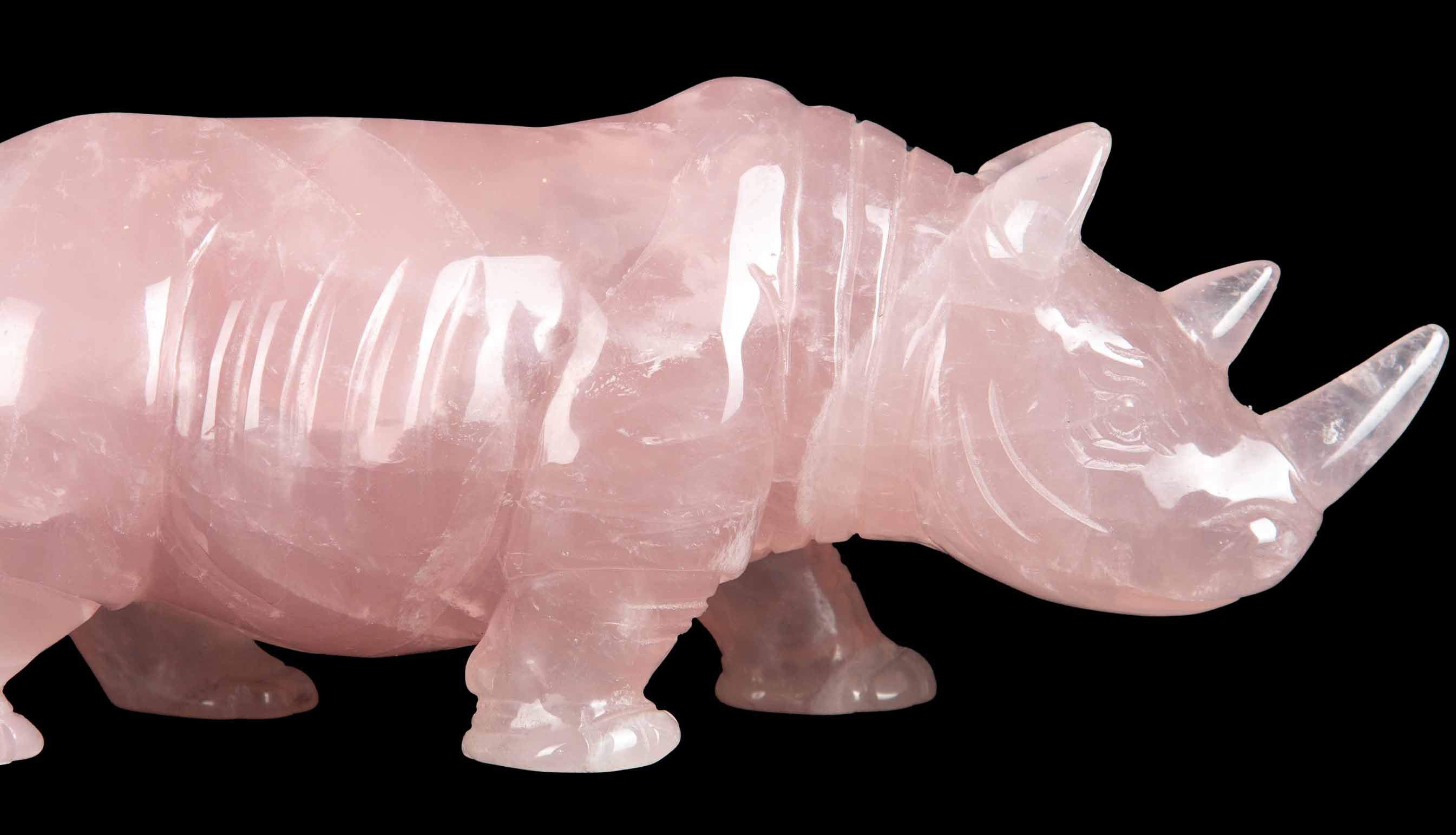 Rose Quartz Rhino