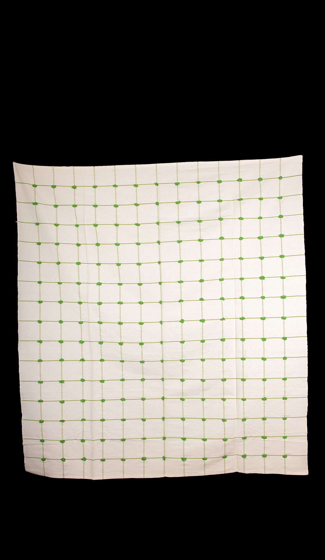 Tablecloth, Green Pom-Pom