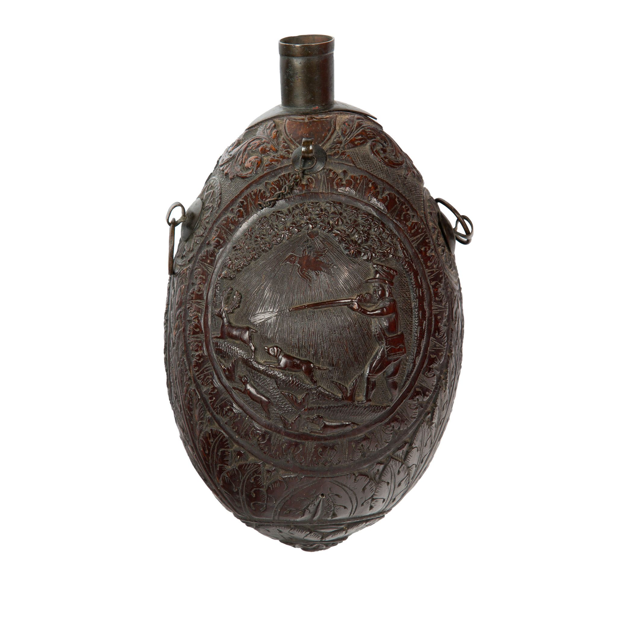 18th Century Carved Coconut 