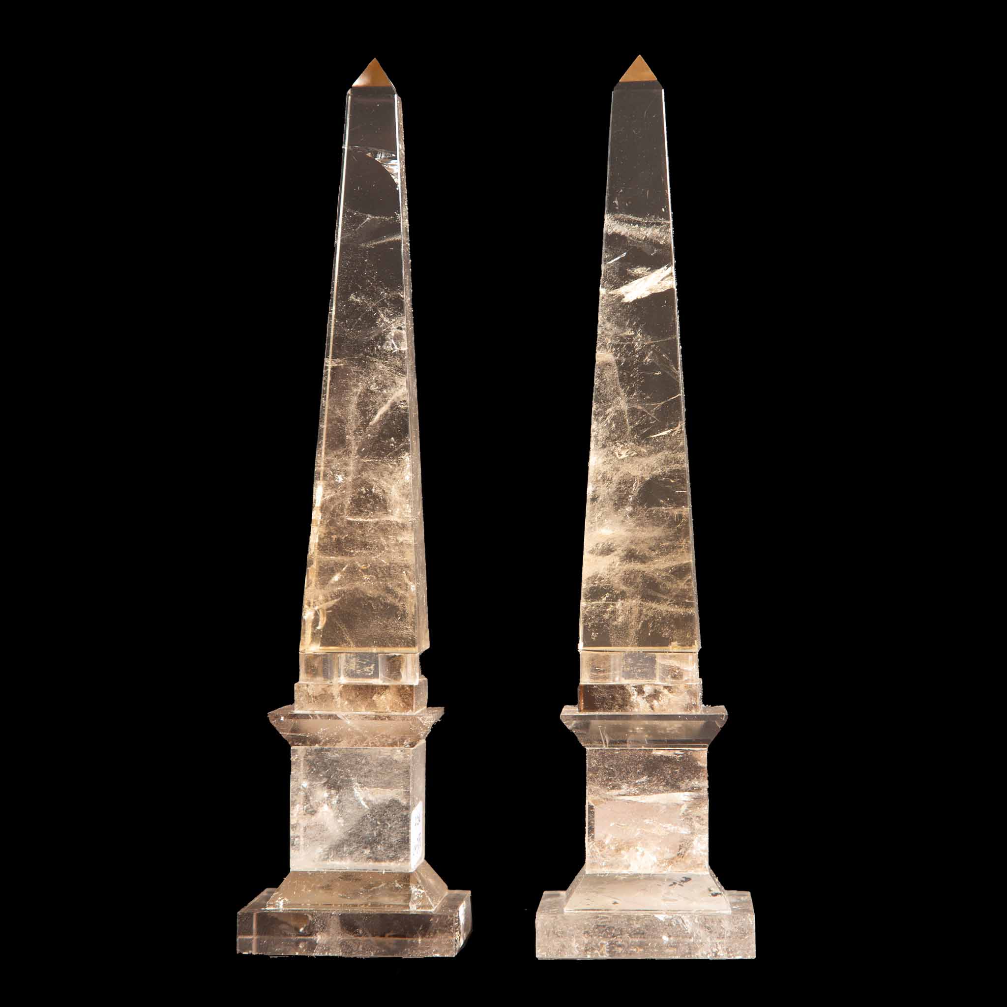Smokey Rock Crystal Obelisk, 8