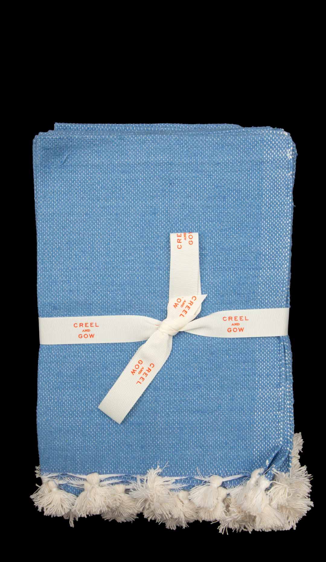 Blue Cotton Napkin, Set of 6