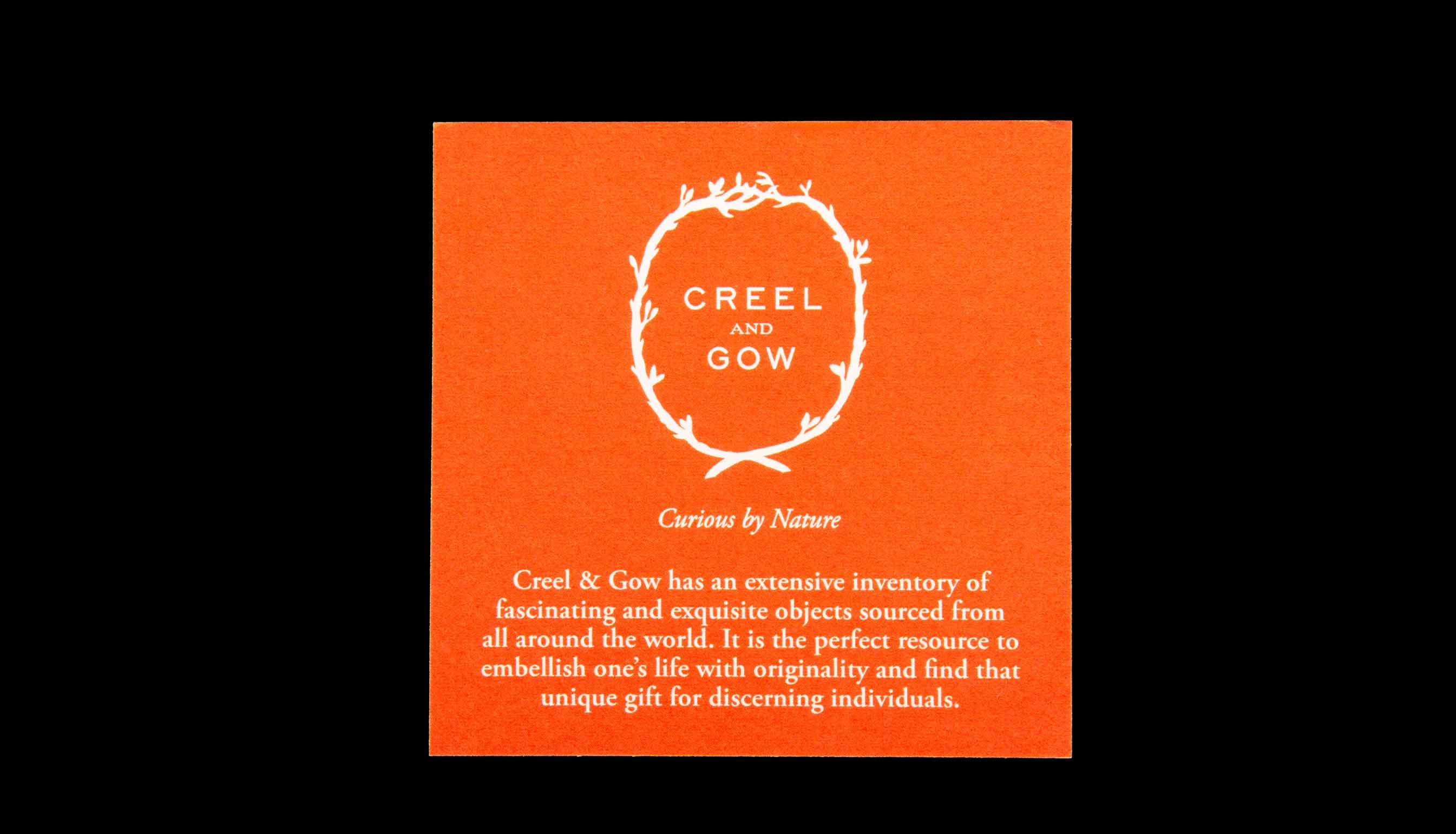 Creel and Gow Gift Card