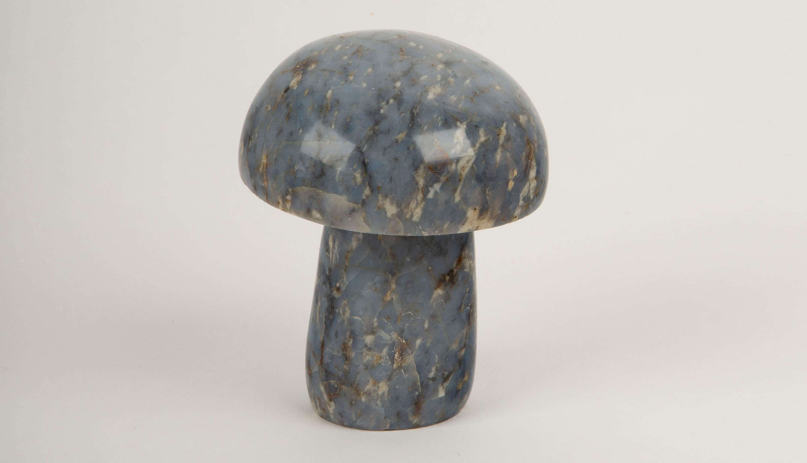 Blue Calcite Mushroom