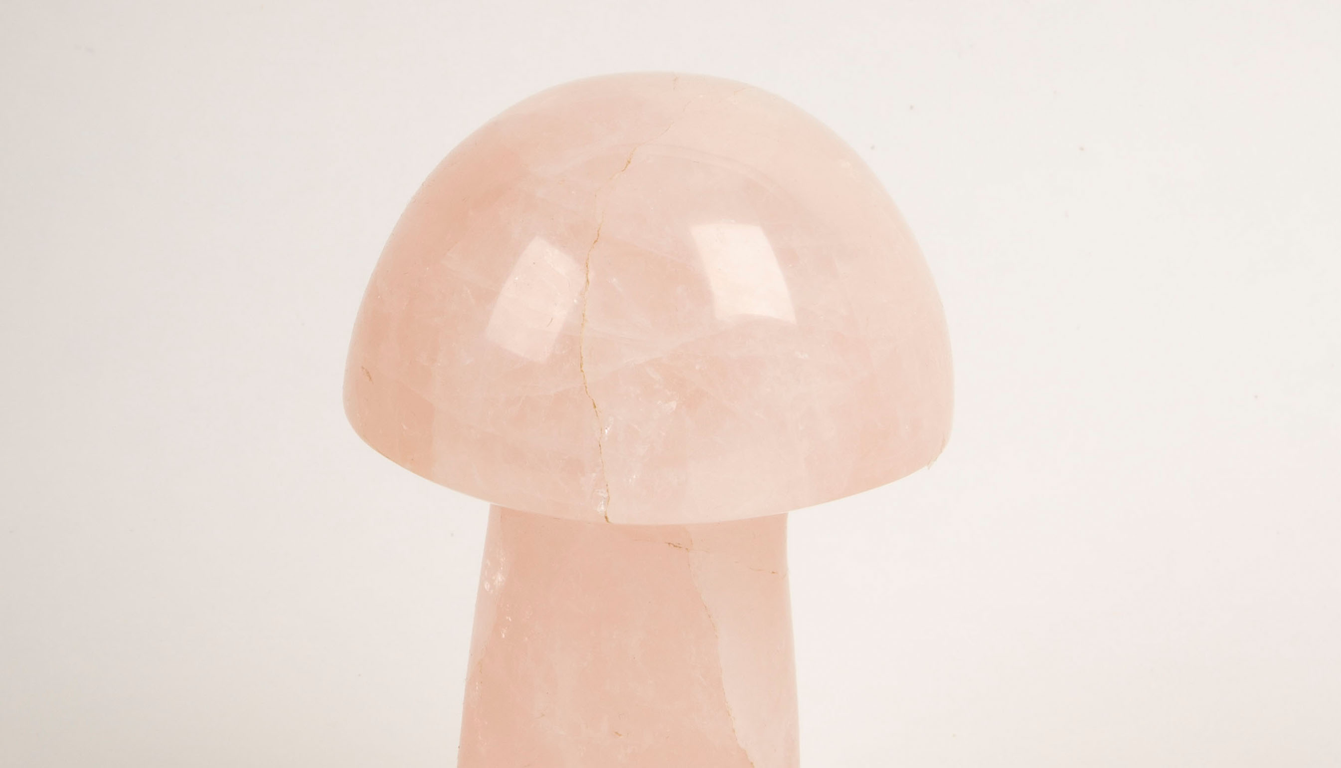 Rose Quartz Mushroom