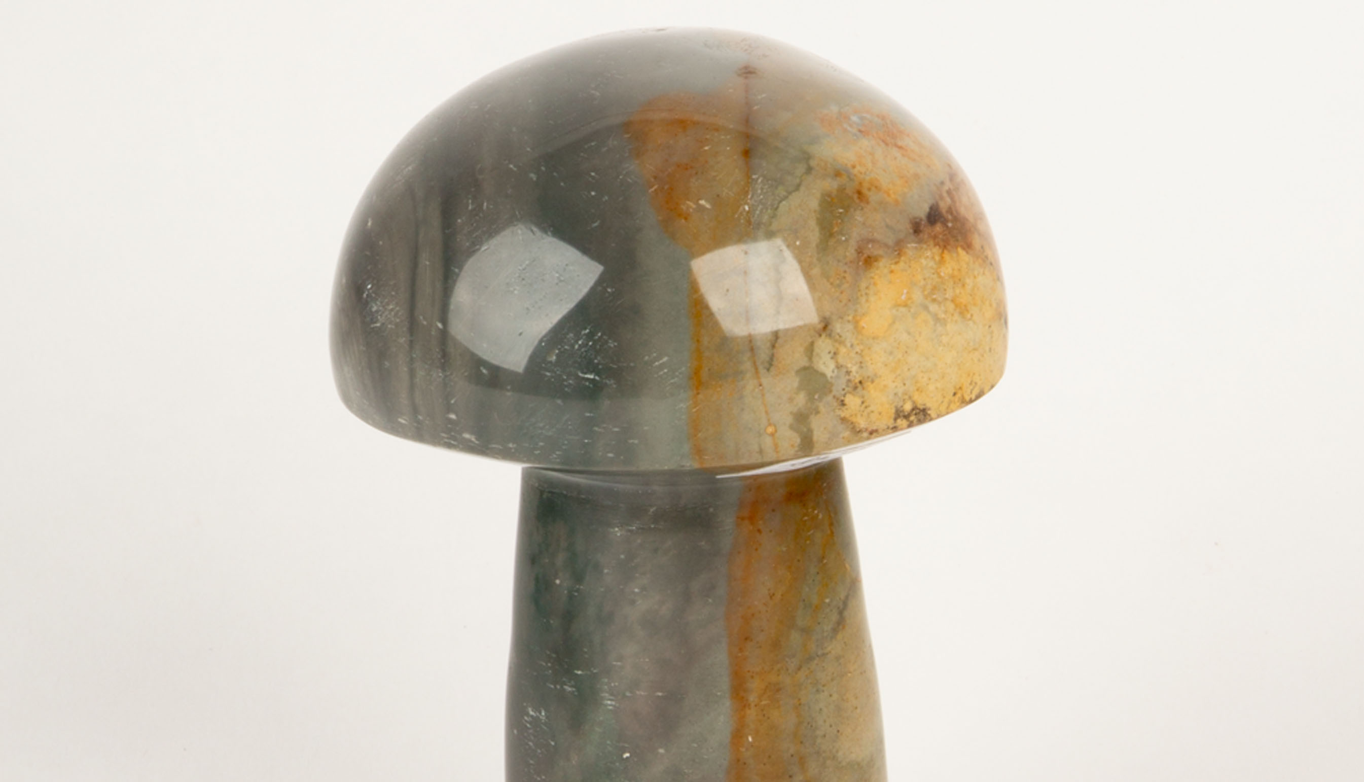 Polychrome Jasper Mushroom