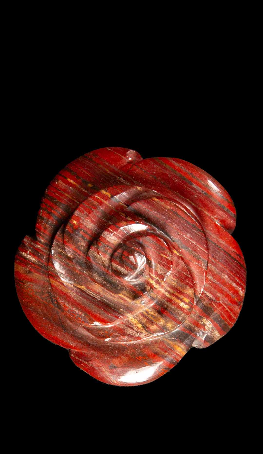 Red Jasper Camellia