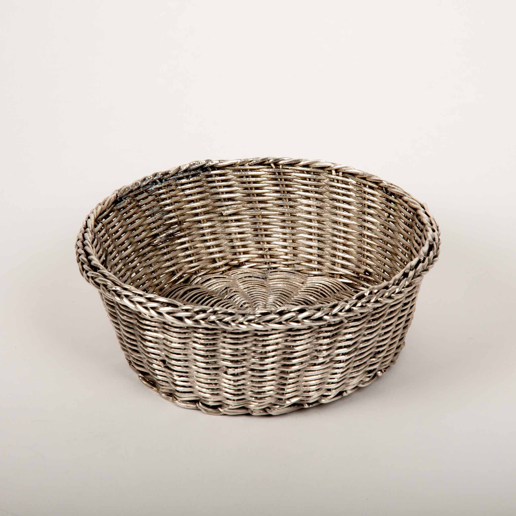 Silvered Basket