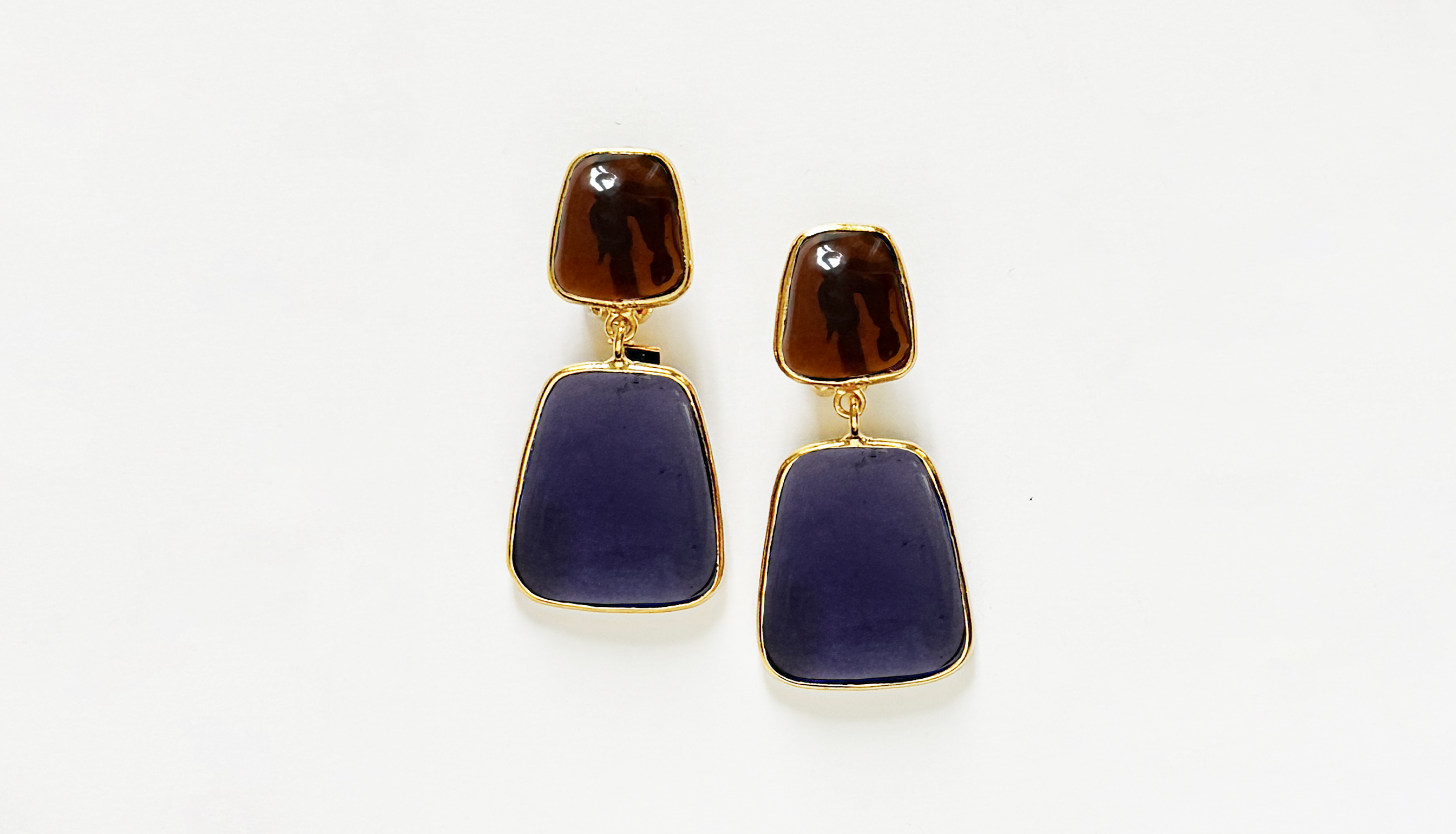 Double Trapeze Earrings