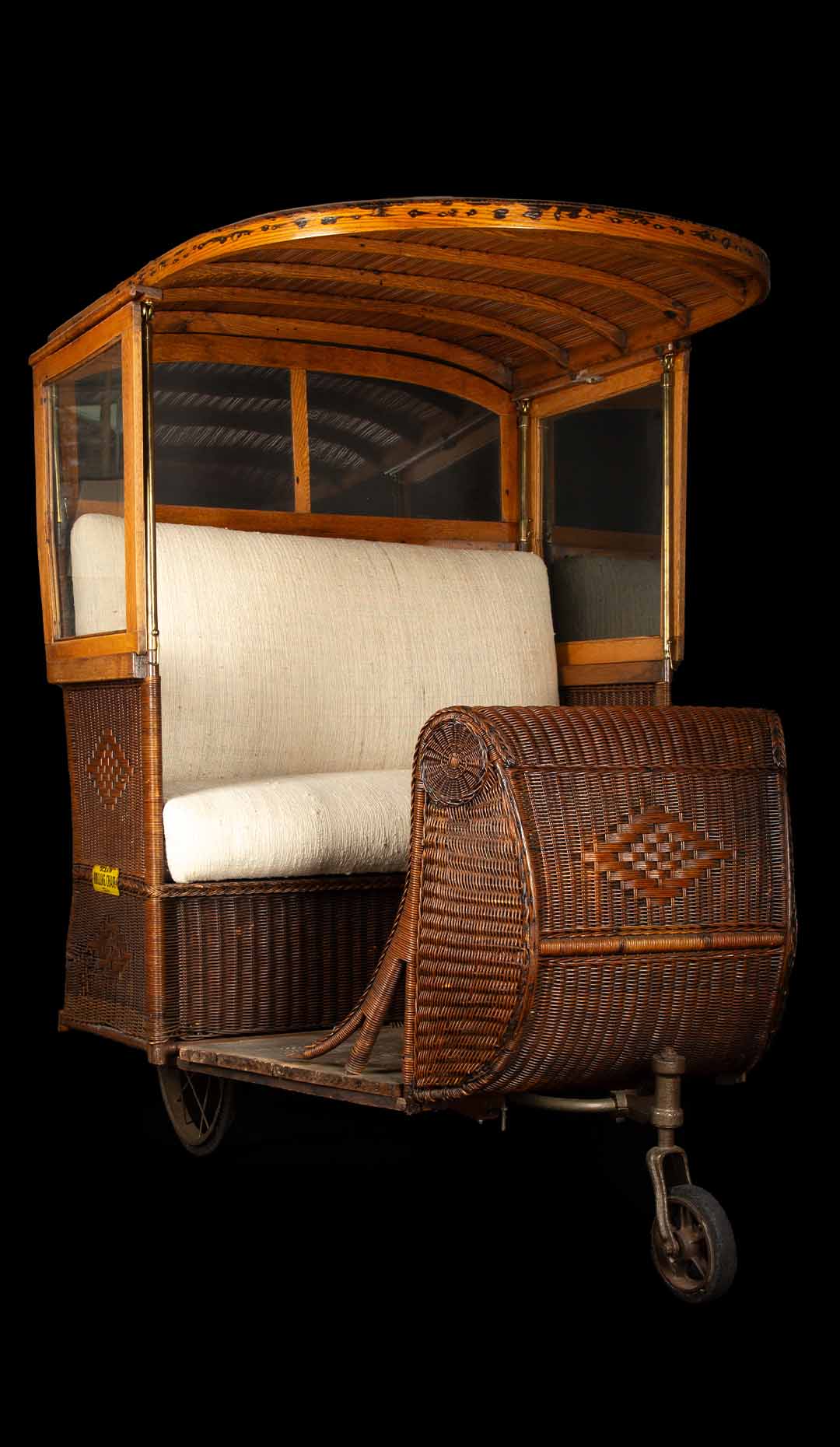 Vintage Ocean Rolling Chair Co. Inc. Boardwalk Cart: A Timeless Seaside Treasure