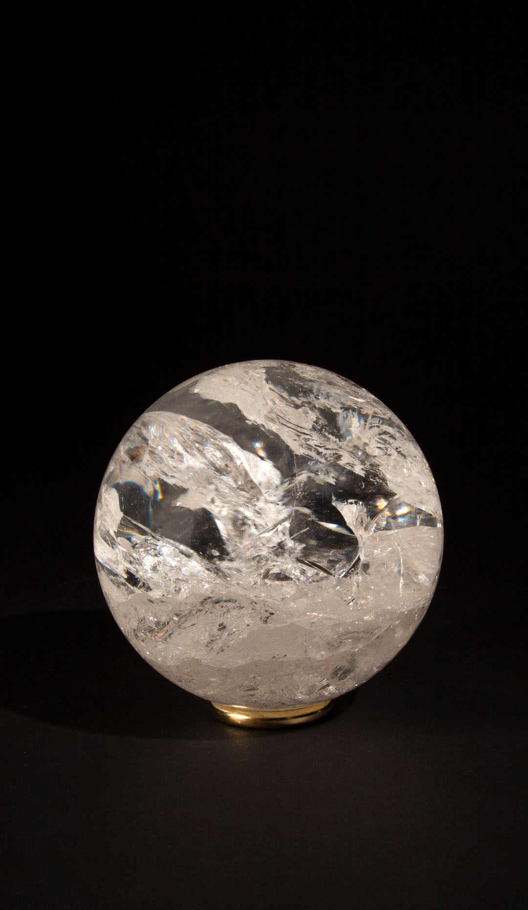Rock Crystal Sphere, 4.5
