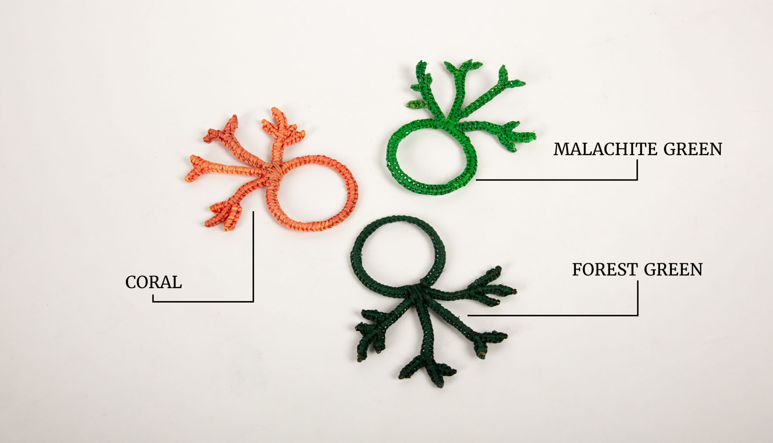 Iraca Fiber Napkin Rings