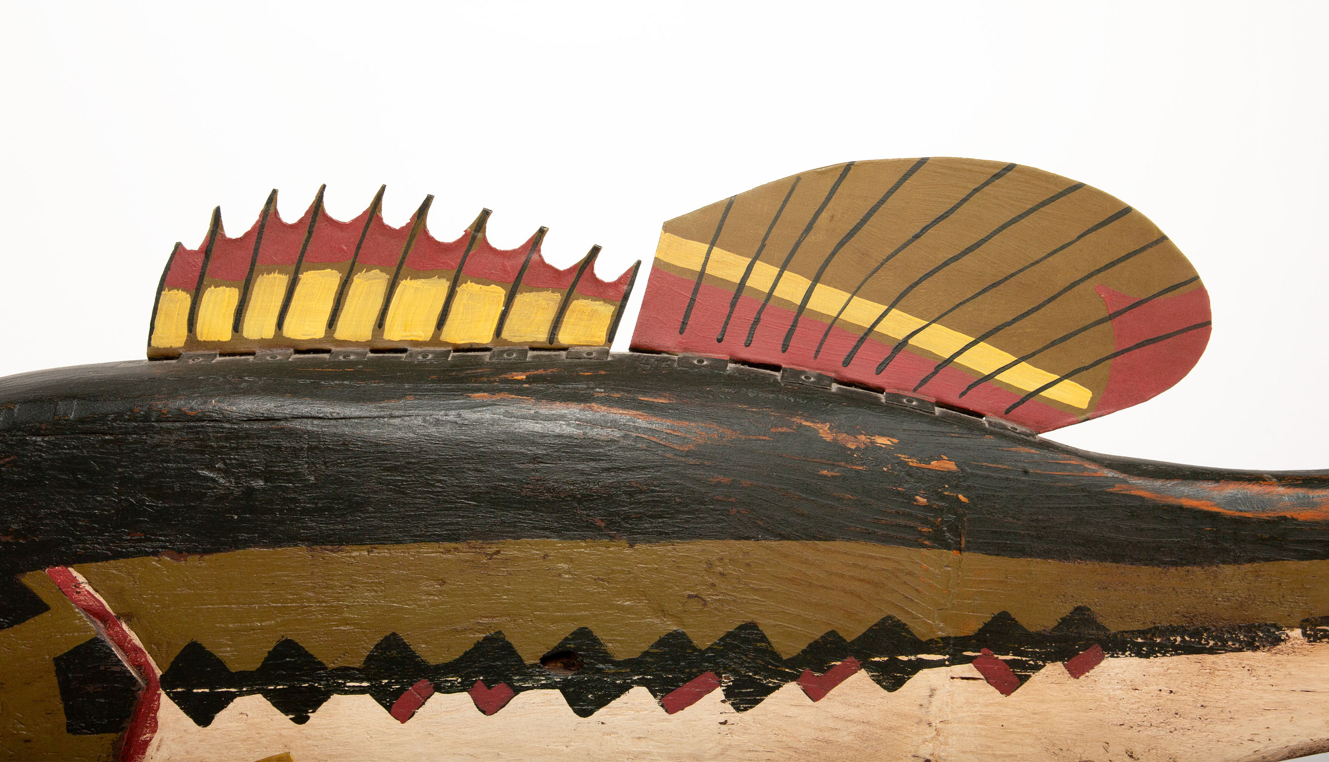 Folk Art Mastery: Jeff Raymond’s Hand-Carved Bass on Driftwood Stand 38