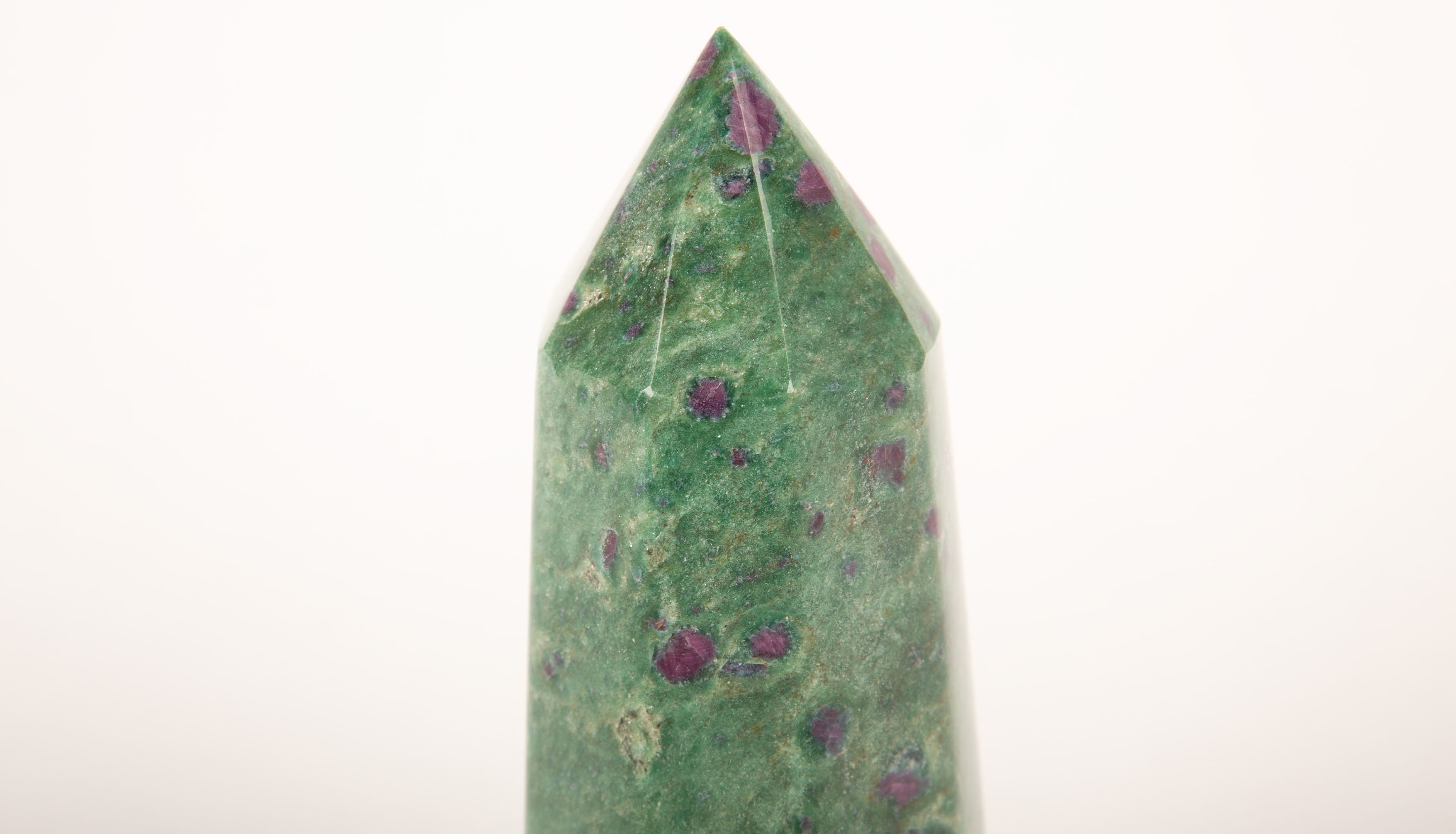 Ruby and Fuschite Point, 6.5