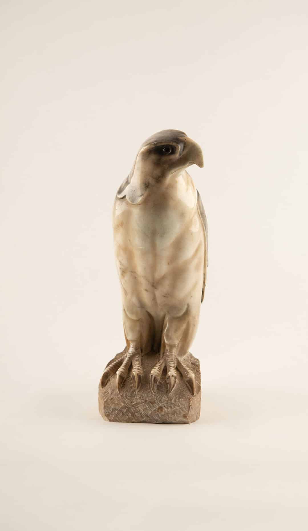 Mid-Century Marble Falcon from France