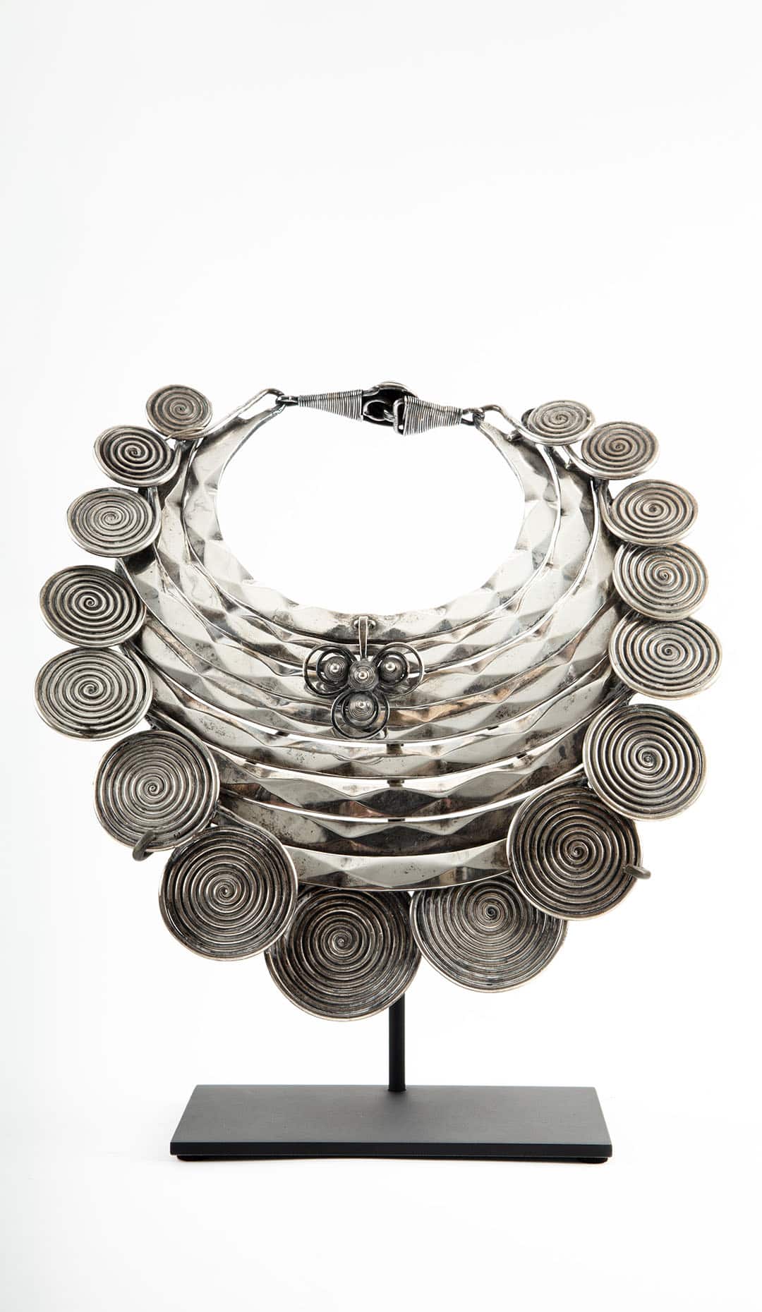 Spirals of Memory: Silver Miao Ceremonial Necklace