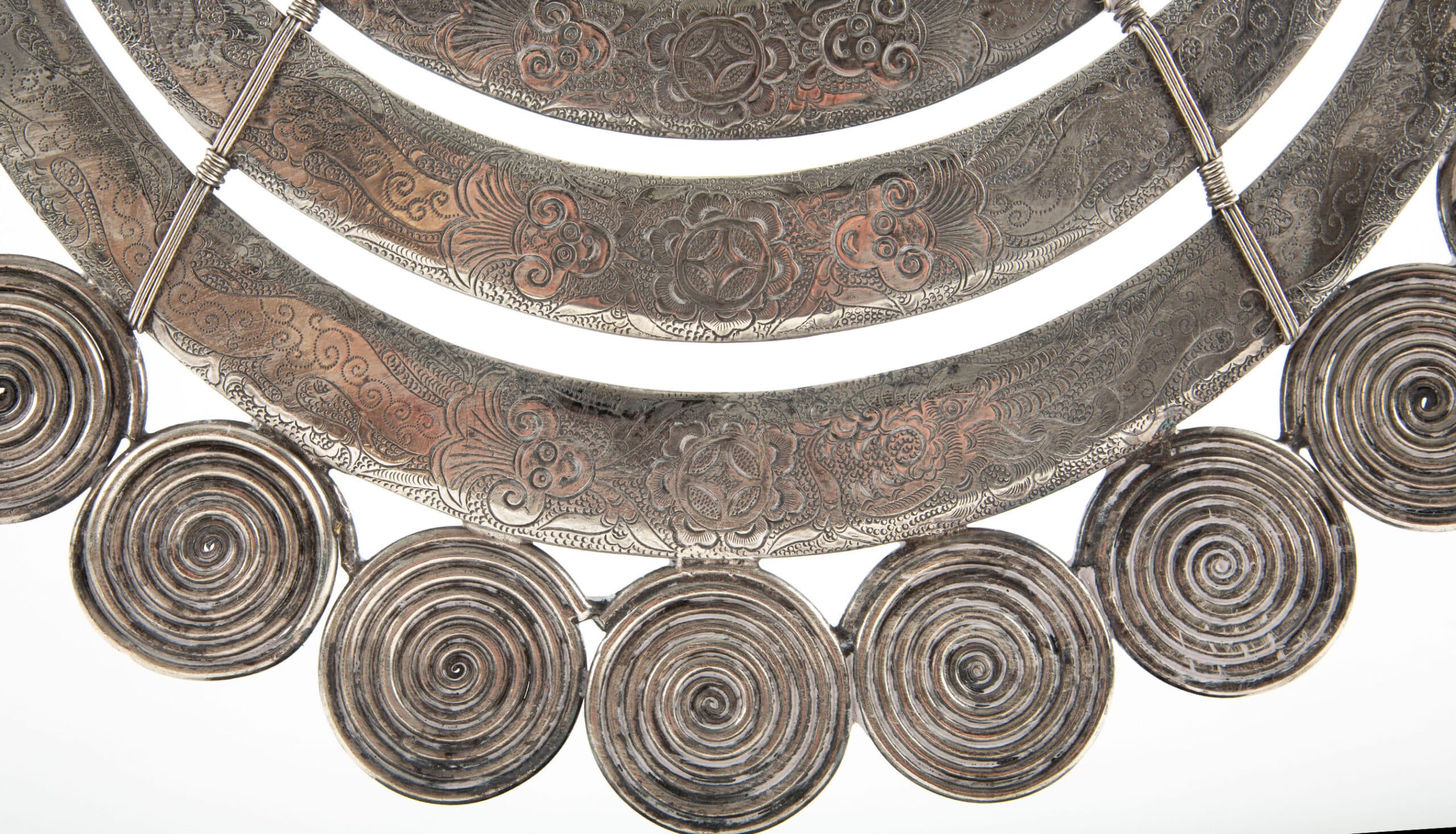 Spirals of Heritage: Miao Ceremonial Necklace, Scroll and Spiral Design