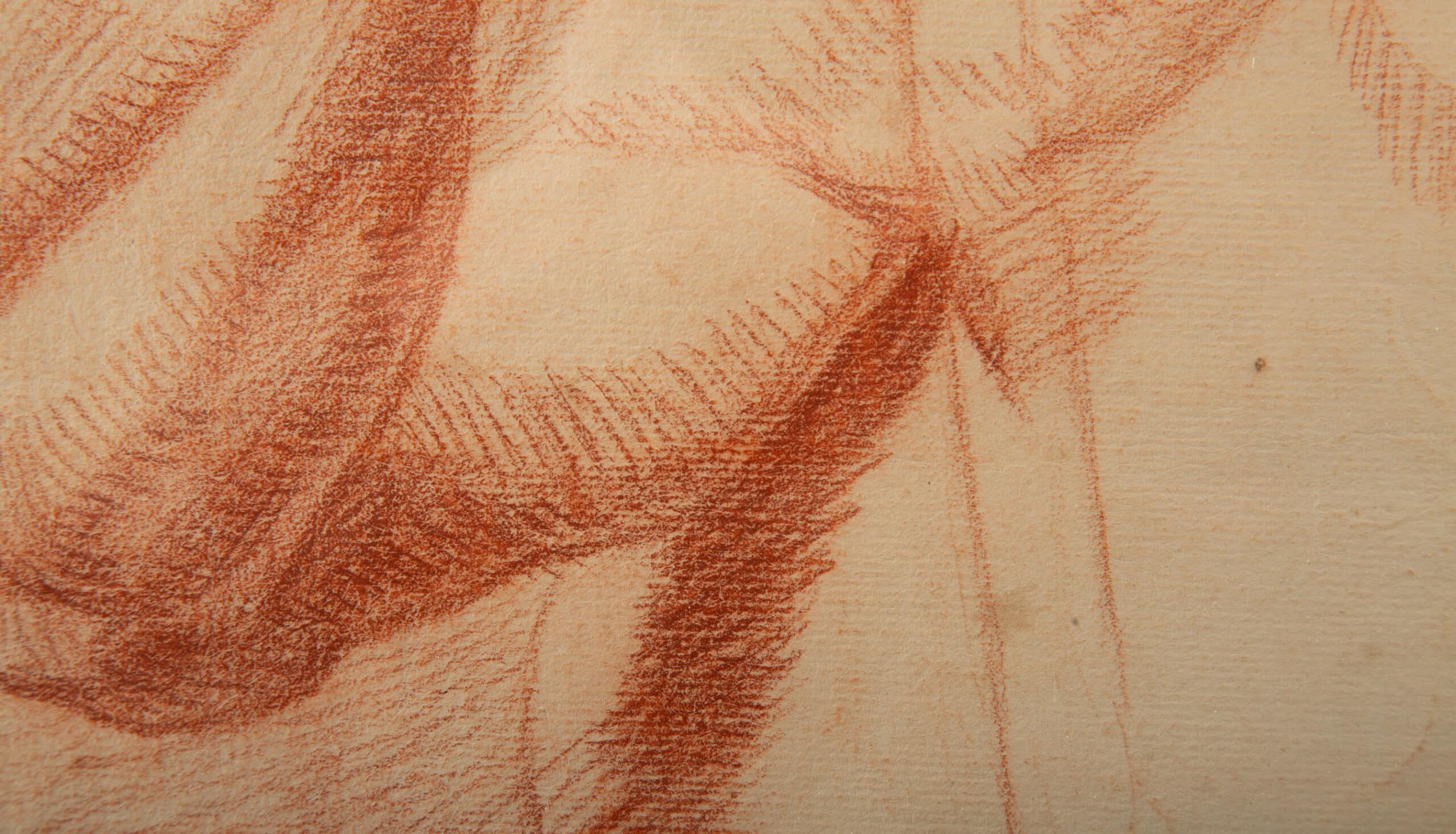 Sanguine Academic Study of a Male Arm, 18th Century